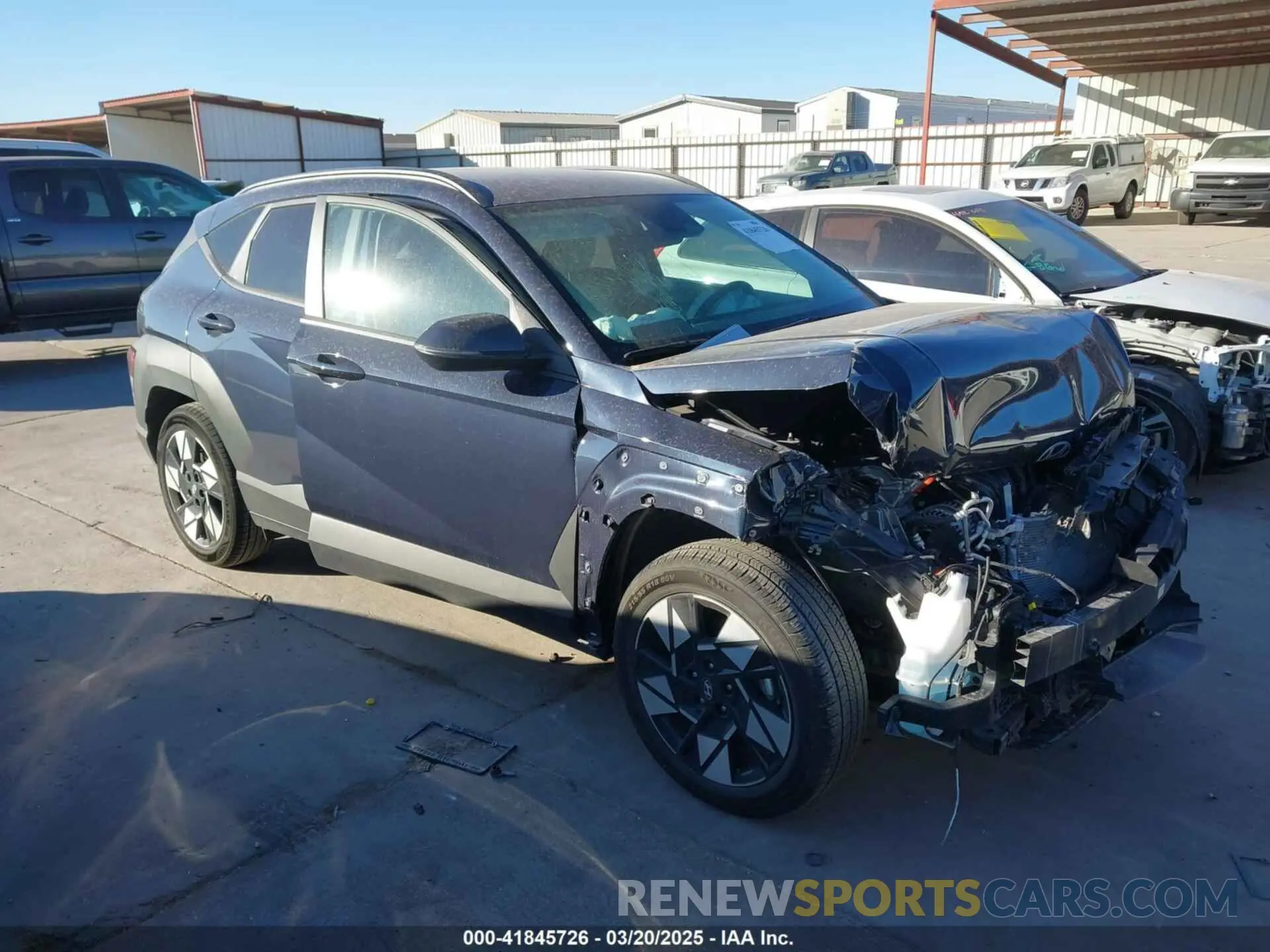 1 fotografías del automóvil dañado KM8HB3ABXRU171953 HYUNDAI KONA 2024