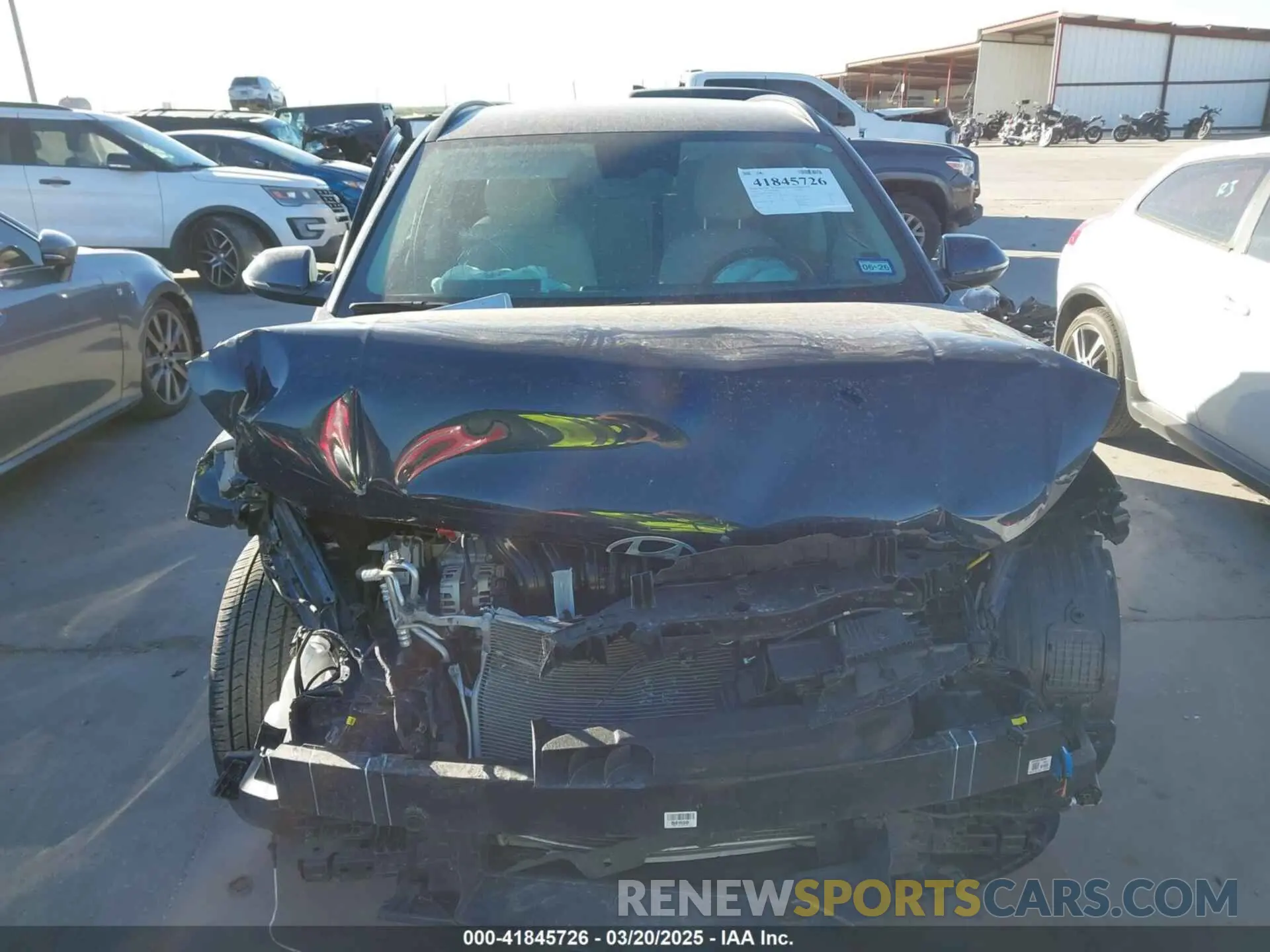 13 fotografías del automóvil dañado KM8HB3ABXRU171953 HYUNDAI KONA 2024