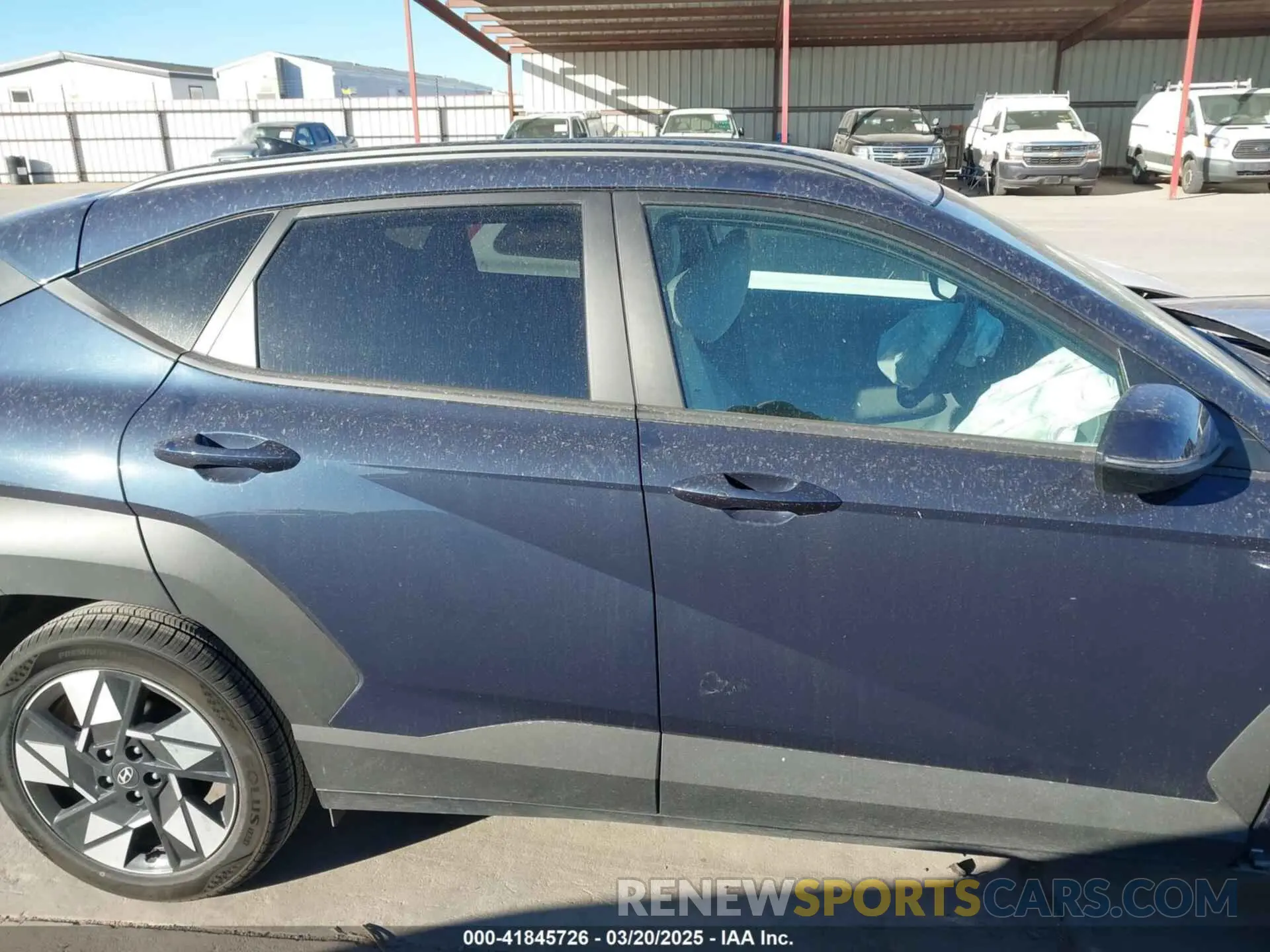 14 fotografías del automóvil dañado KM8HB3ABXRU171953 HYUNDAI KONA 2024