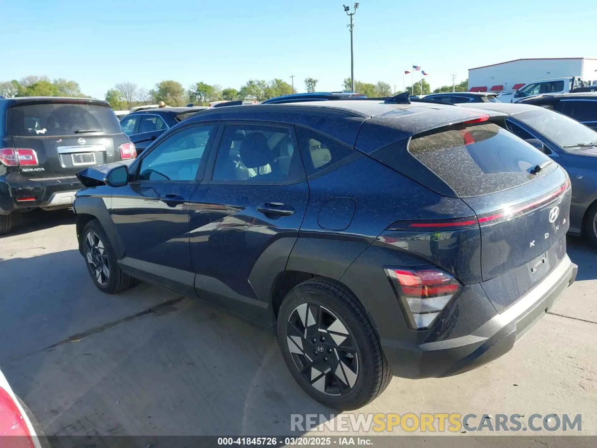 3 fotografías del automóvil dañado KM8HB3ABXRU171953 HYUNDAI KONA 2024