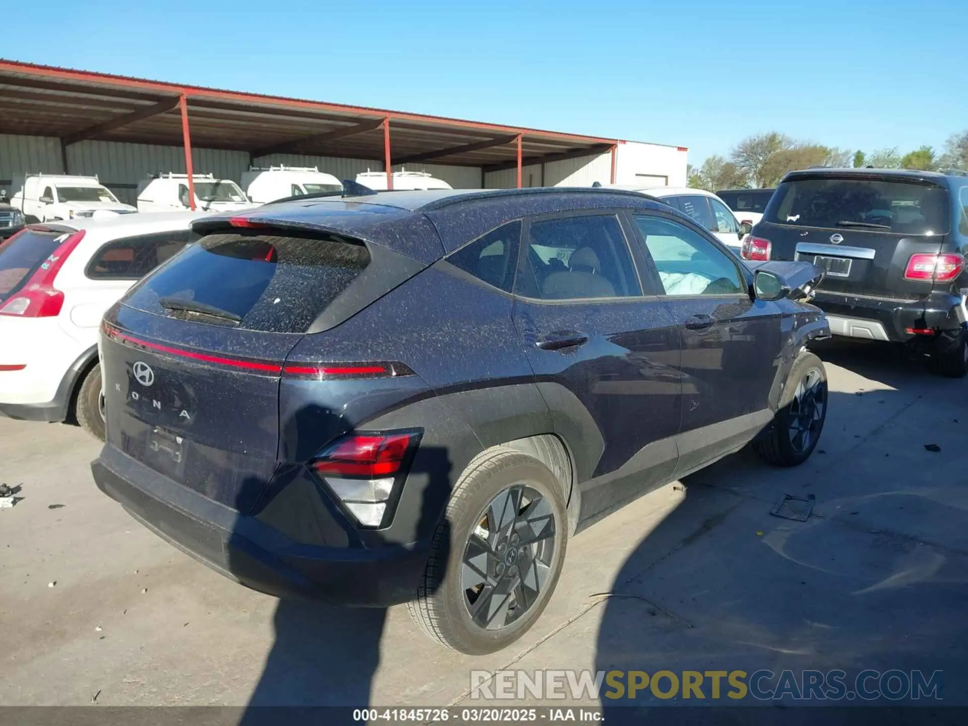 4 fotografías del automóvil dañado KM8HB3ABXRU171953 HYUNDAI KONA 2024