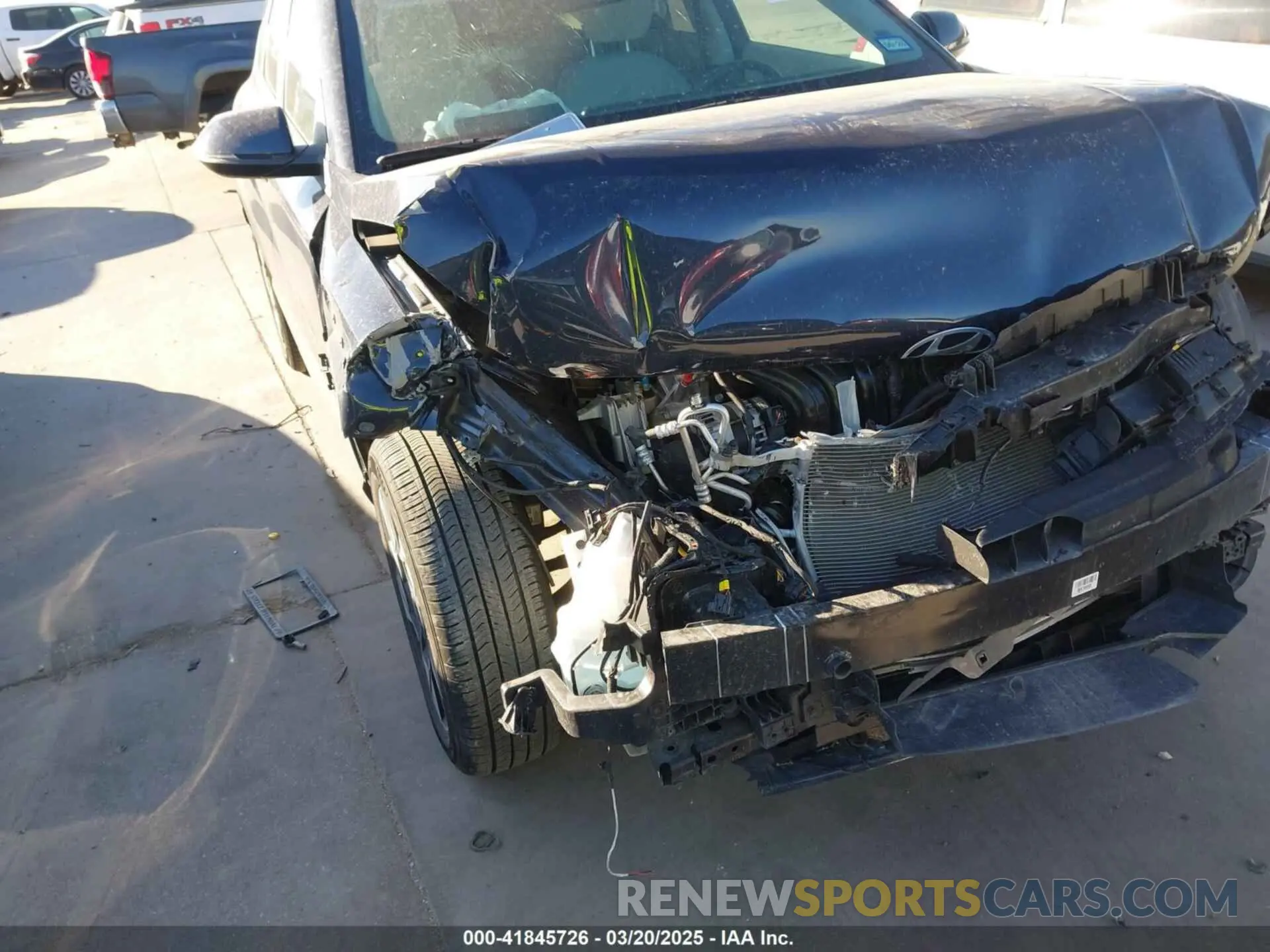 6 fotografías del automóvil dañado KM8HB3ABXRU171953 HYUNDAI KONA 2024