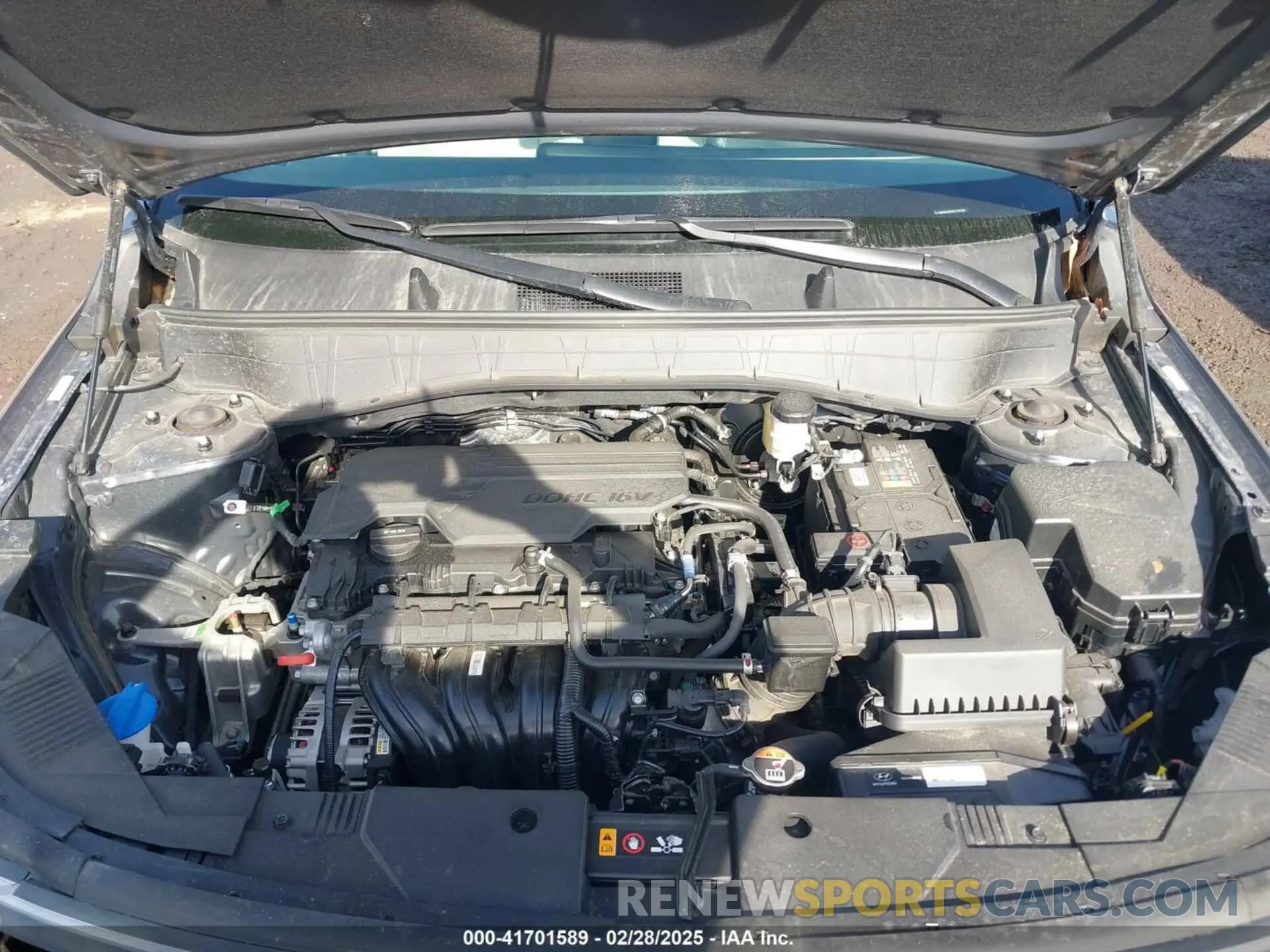 10 fotografías del automóvil dañado KM8HB3ABXRU184590 HYUNDAI KONA 2024