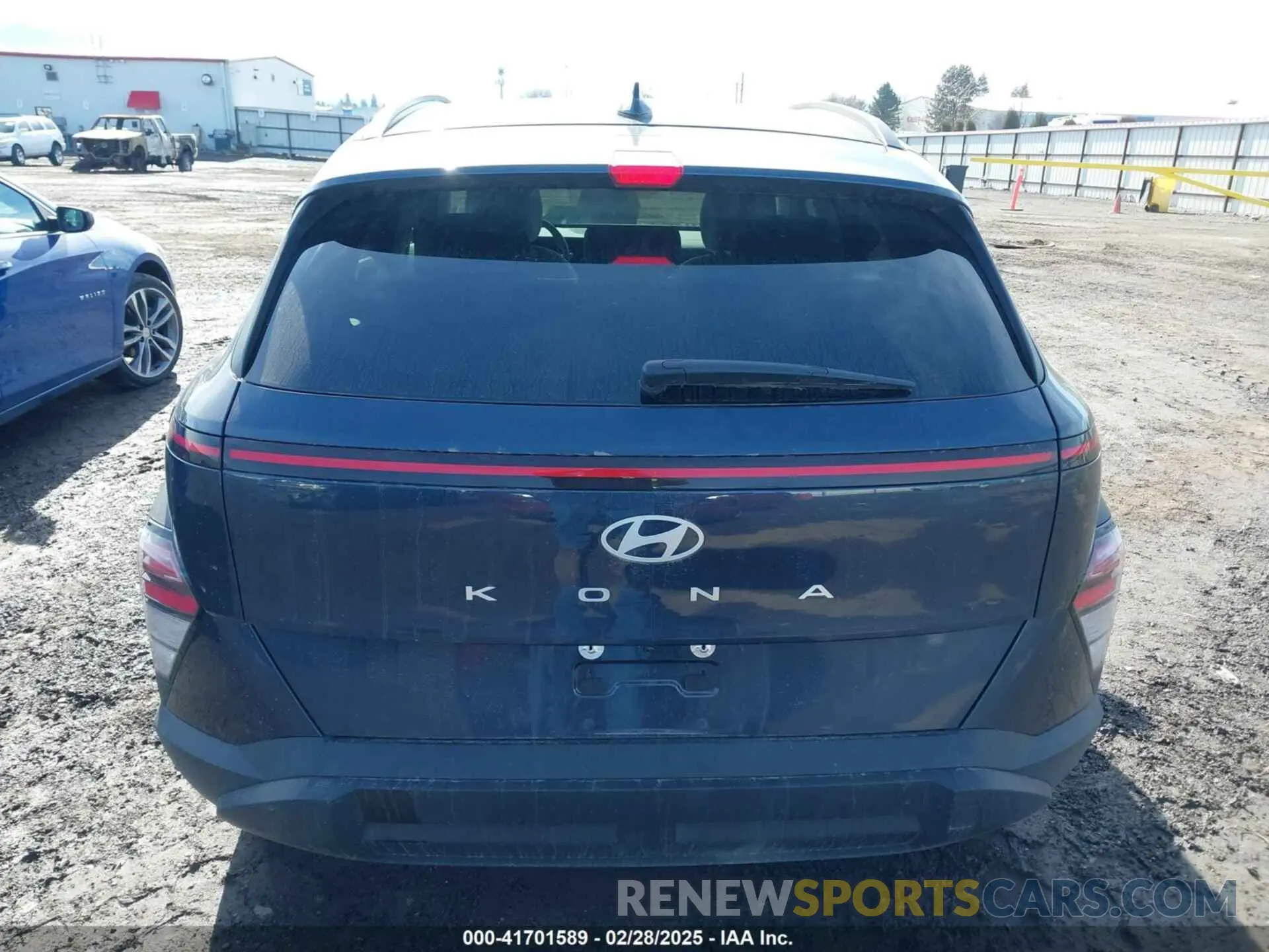 16 fotografías del automóvil dañado KM8HB3ABXRU184590 HYUNDAI KONA 2024