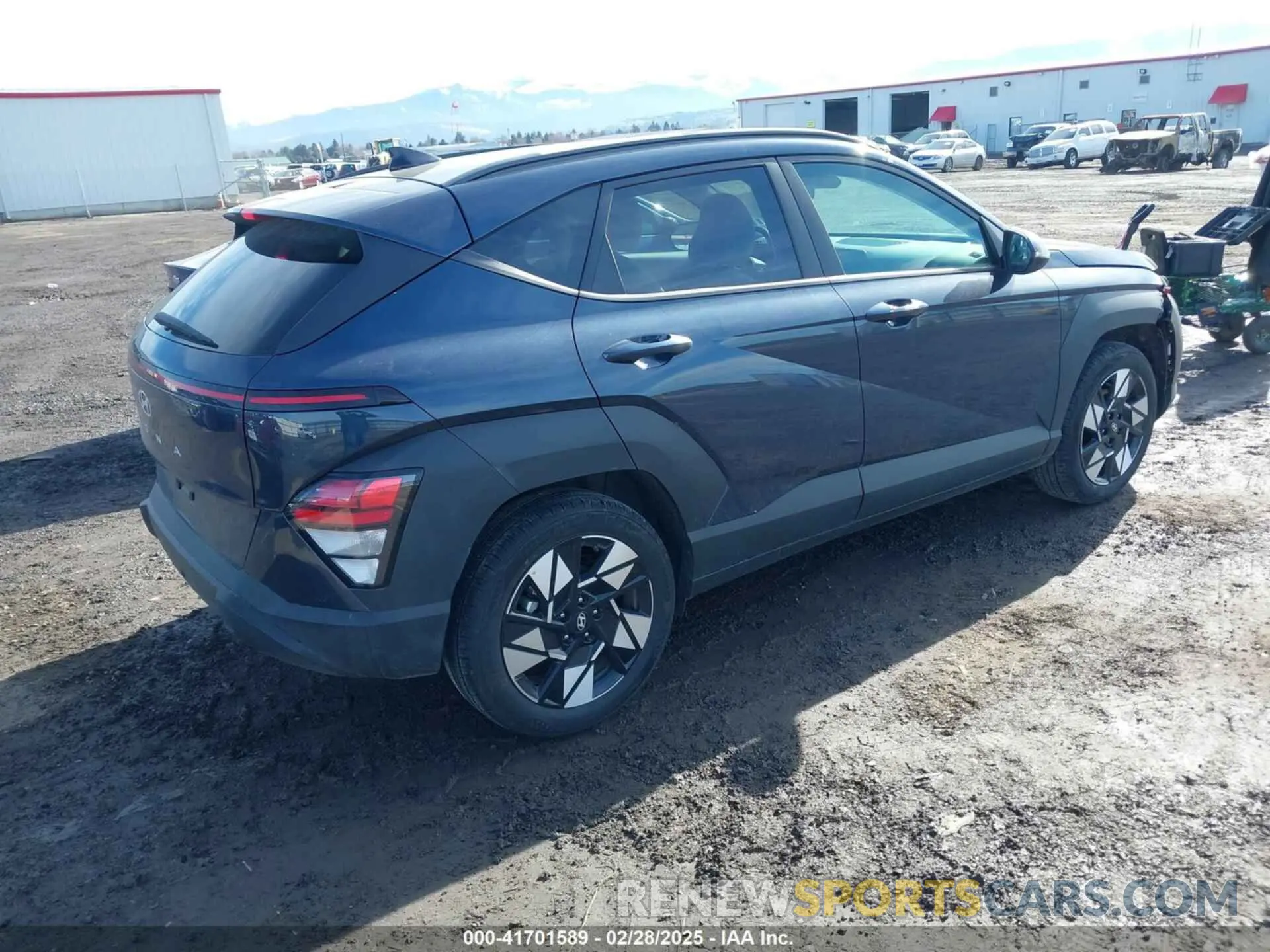 4 fotografías del automóvil dañado KM8HB3ABXRU184590 HYUNDAI KONA 2024