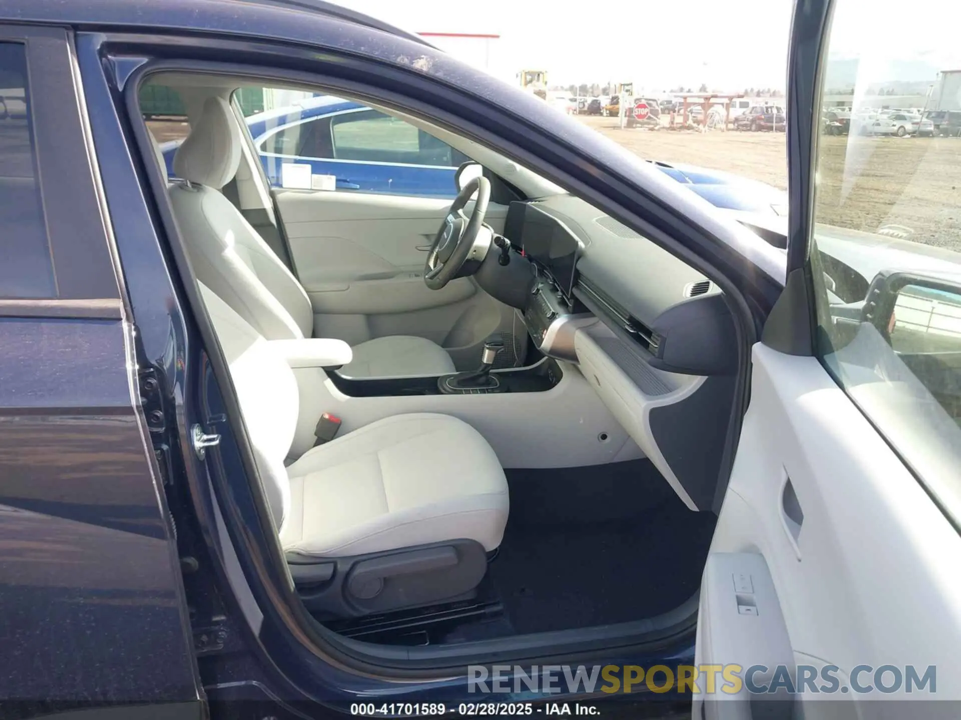 5 fotografías del automóvil dañado KM8HB3ABXRU184590 HYUNDAI KONA 2024