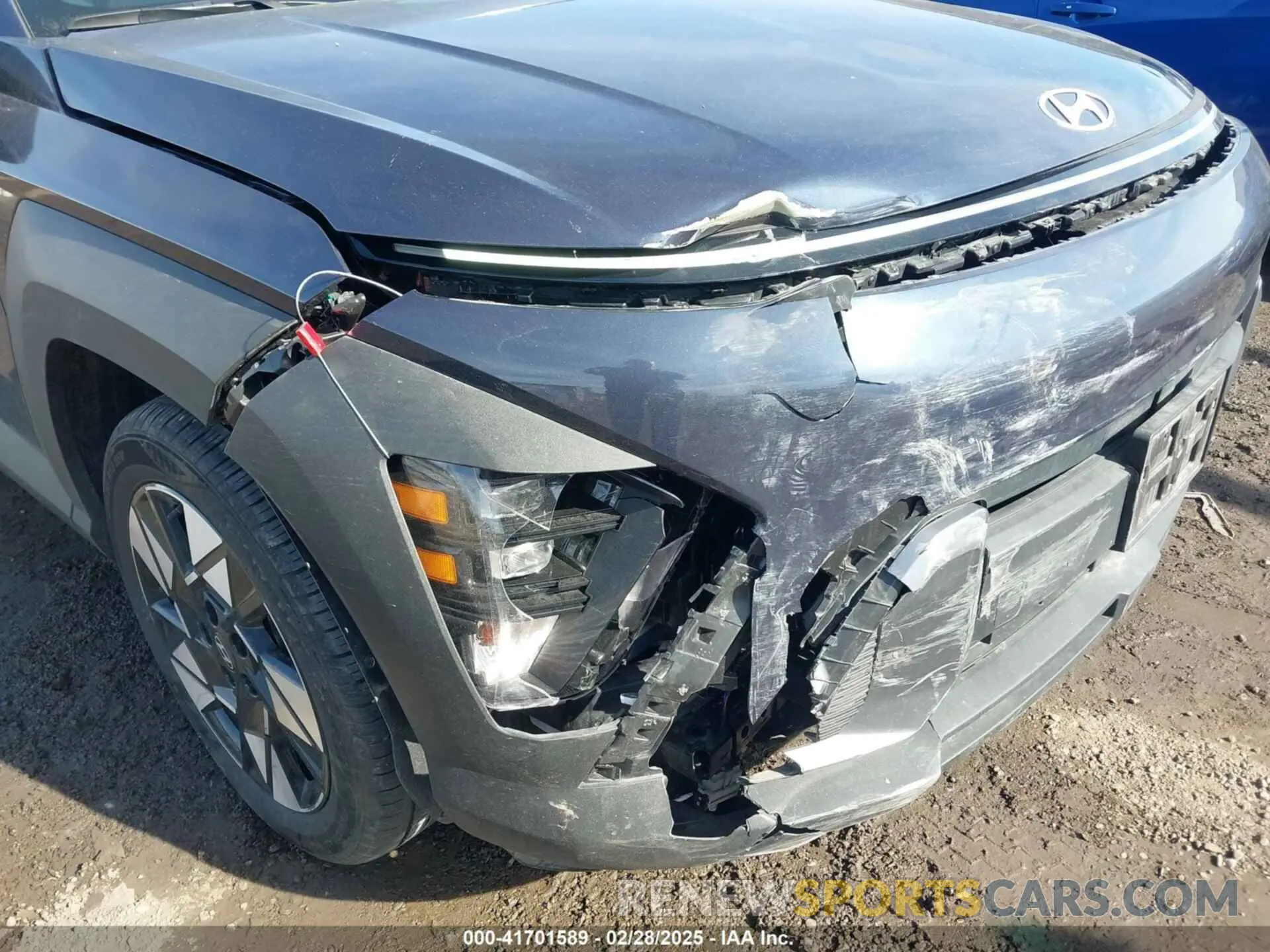 6 fotografías del automóvil dañado KM8HB3ABXRU184590 HYUNDAI KONA 2024