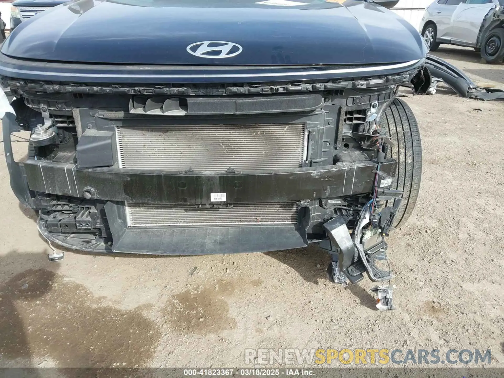 6 fotografías del automóvil dañado KM8HBCAB0RU075619 HYUNDAI KONA 2024