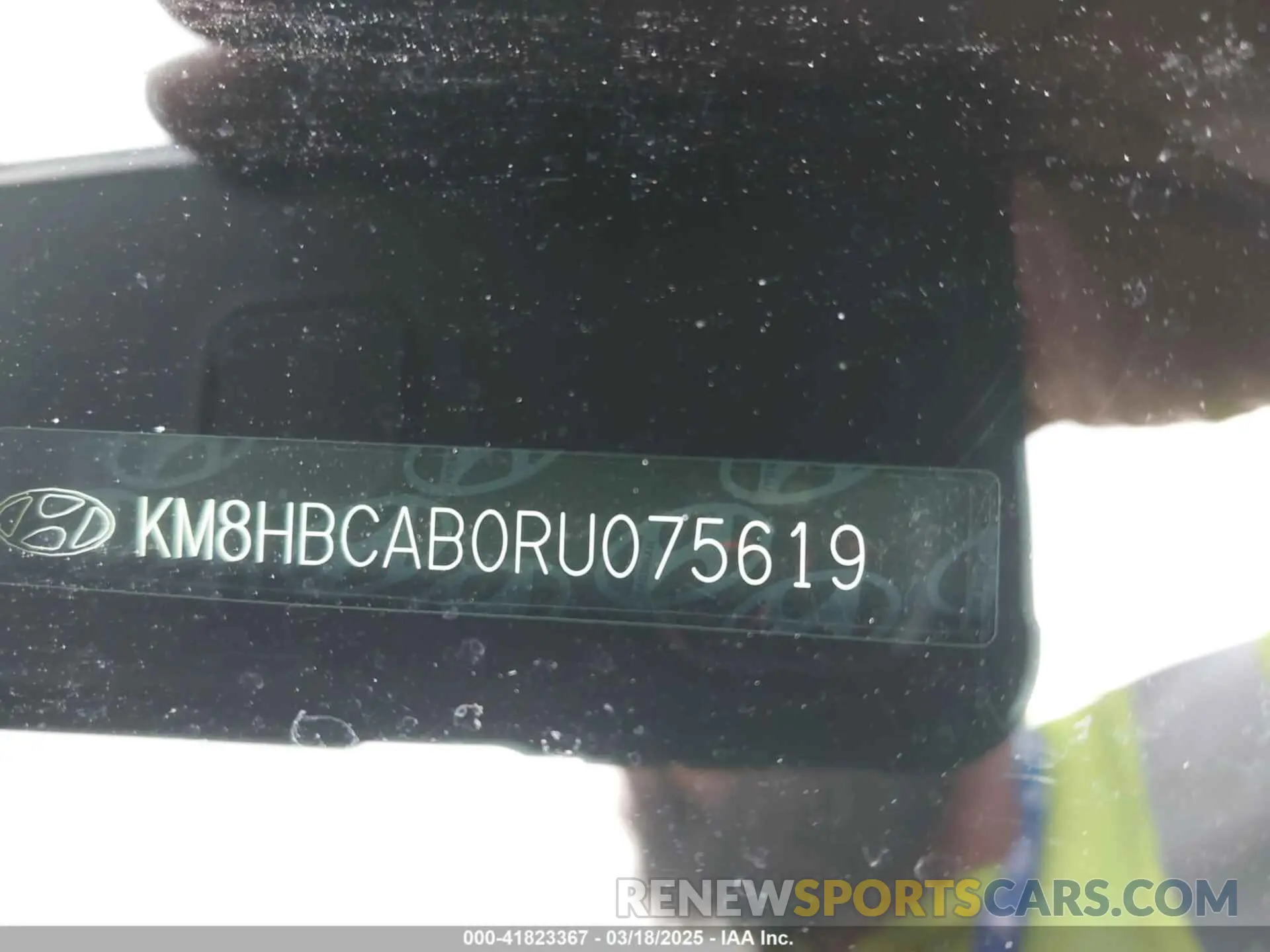 9 fotografías del automóvil dañado KM8HBCAB0RU075619 HYUNDAI KONA 2024