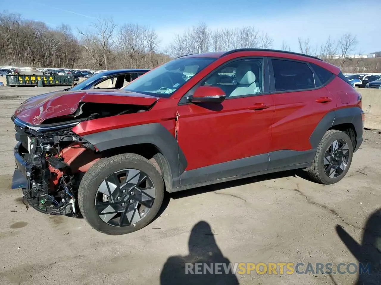 1 fotografías del automóvil dañado KM8HBCAB1RU074334 HYUNDAI KONA 2024