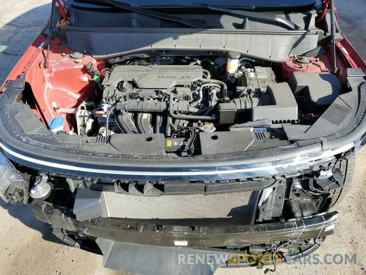 12 fotografías del automóvil dañado KM8HBCAB1RU074334 HYUNDAI KONA 2024