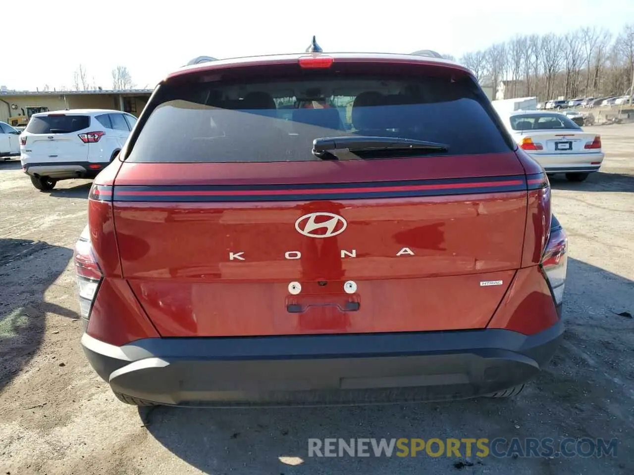 6 fotografías del automóvil dañado KM8HBCAB1RU074334 HYUNDAI KONA 2024