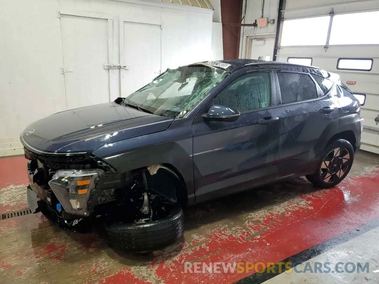 1 fotografías del automóvil dañado KM8HBCAB1RU122107 HYUNDAI KONA 2024