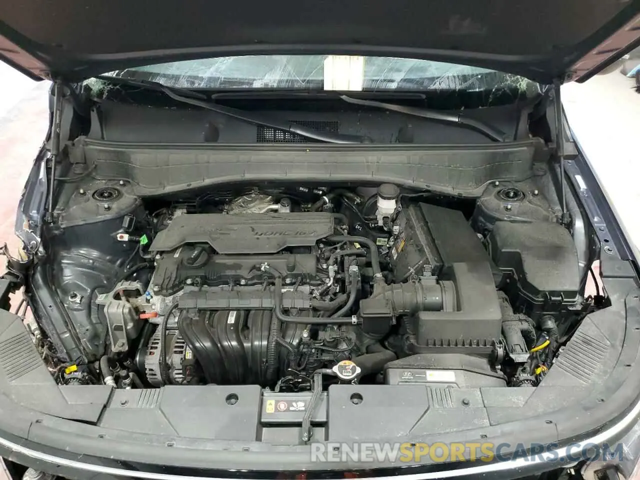 12 fotografías del automóvil dañado KM8HBCAB1RU122107 HYUNDAI KONA 2024