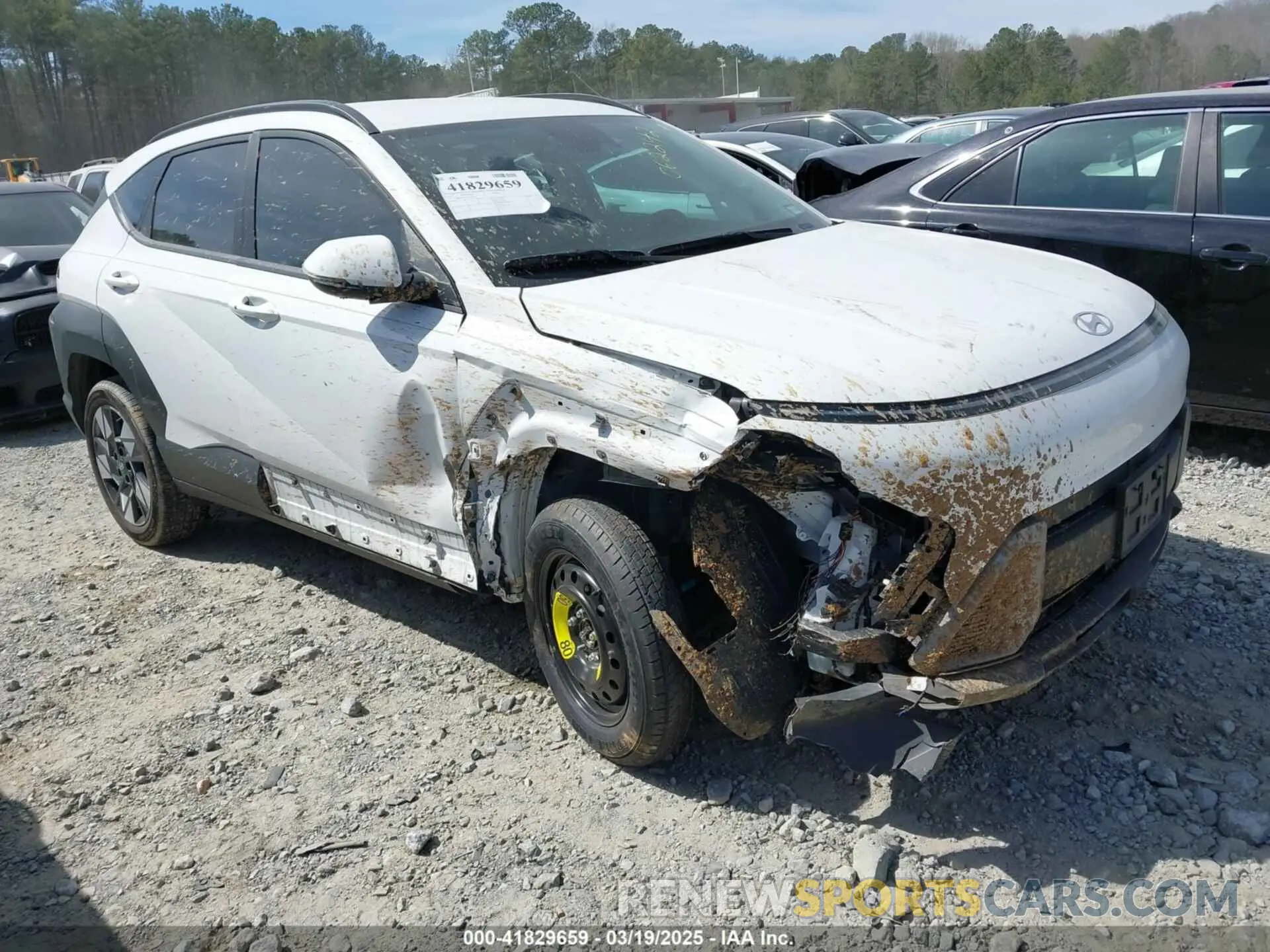 1 fotografías del automóvil dañado KM8HBCAB2RU062242 HYUNDAI KONA 2024