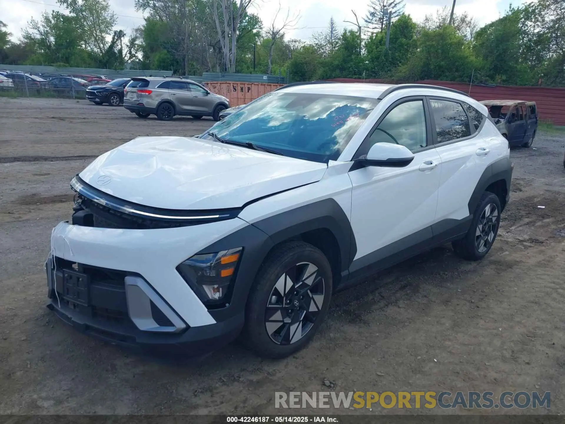 2 fotografías del automóvil dañado KM8HBCAB2RU077839 HYUNDAI KONA 2024