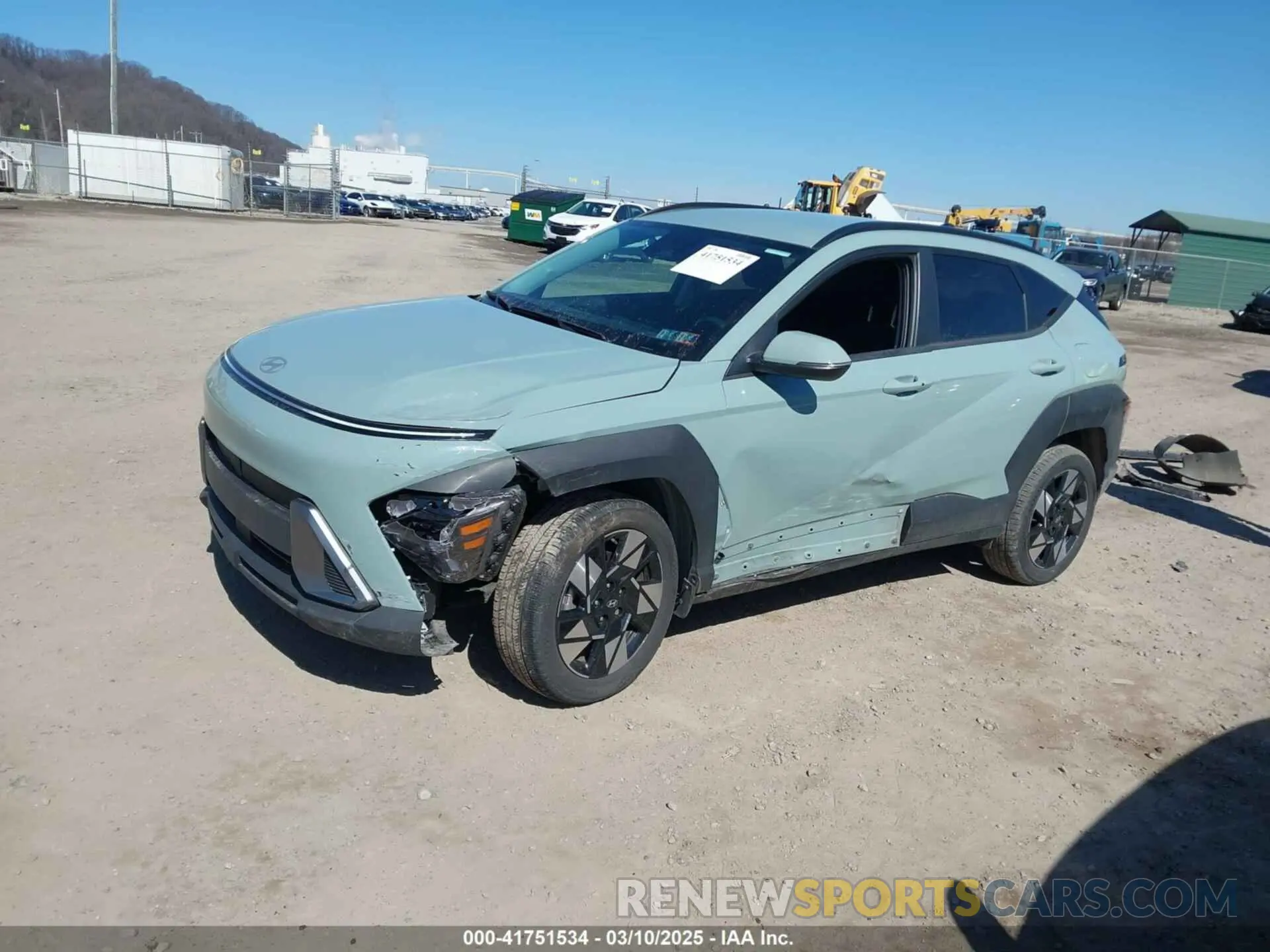 15 fotografías del automóvil dañado KM8HBCAB2RU118129 HYUNDAI KONA 2024