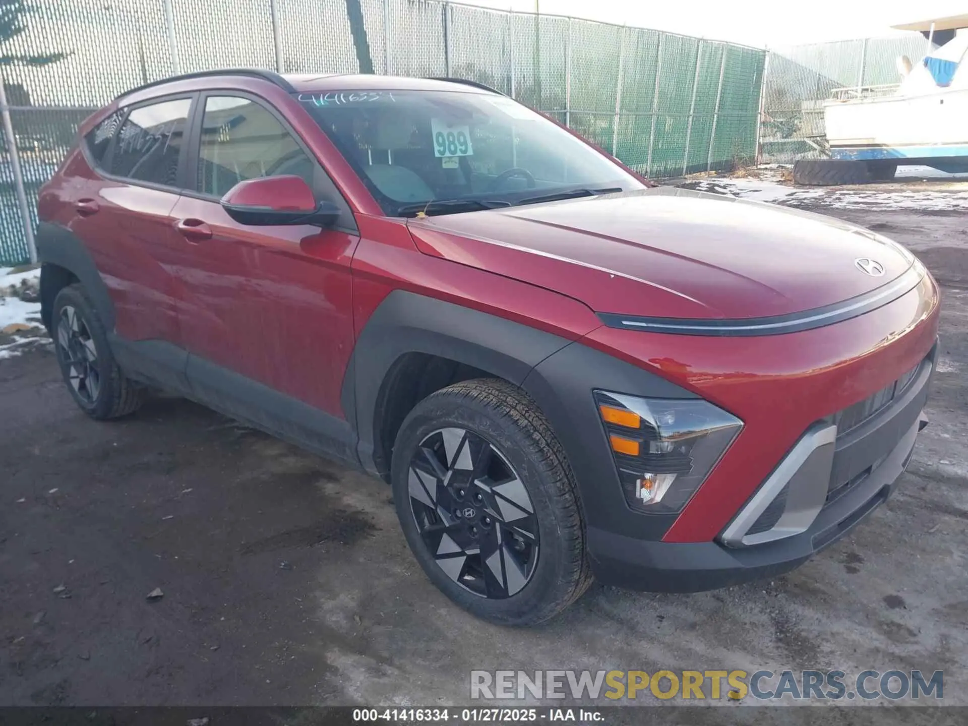 1 fotografías del automóvil dañado KM8HBCAB4RU077633 HYUNDAI KONA 2024