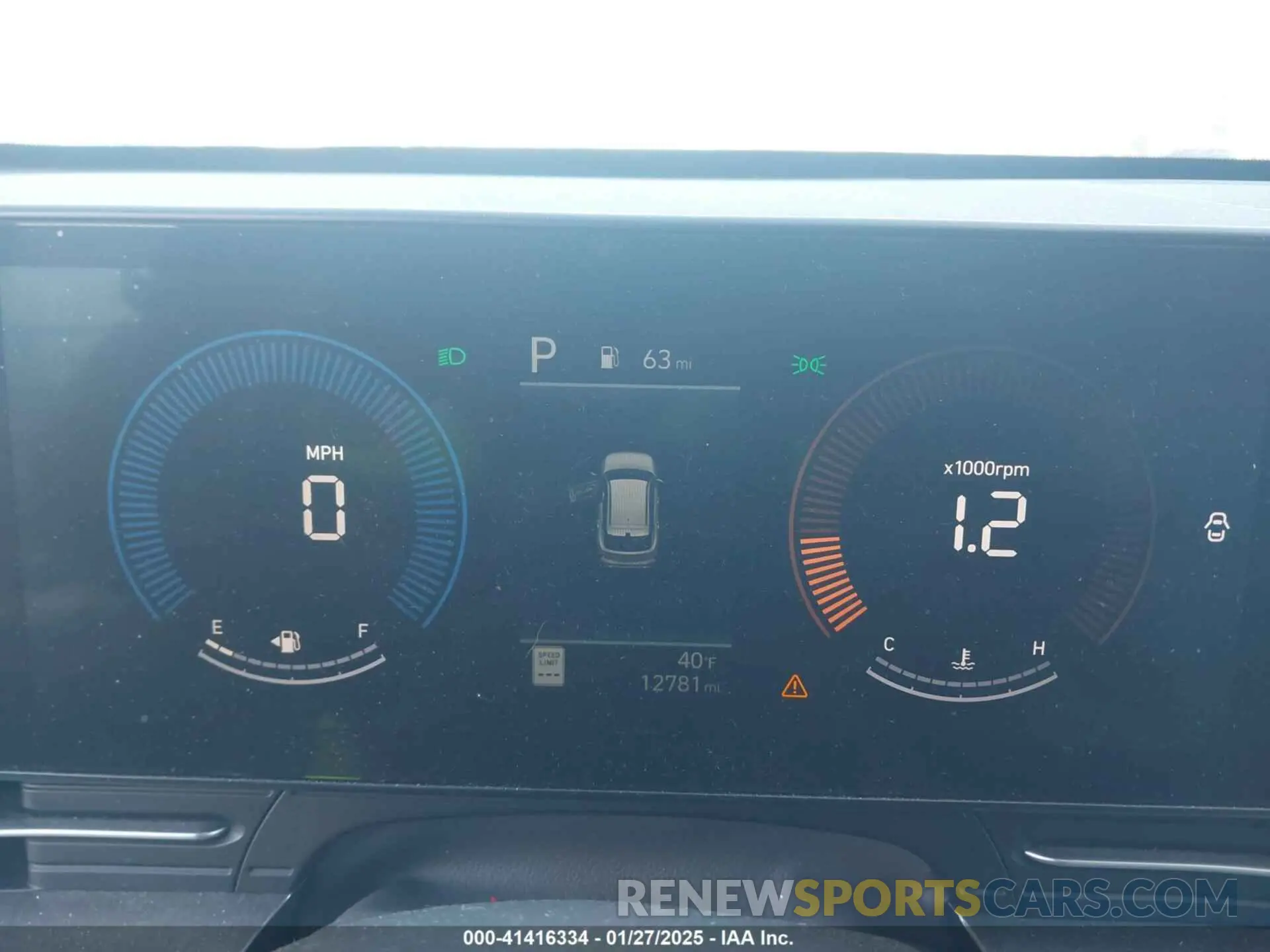 7 fotografías del automóvil dañado KM8HBCAB4RU077633 HYUNDAI KONA 2024