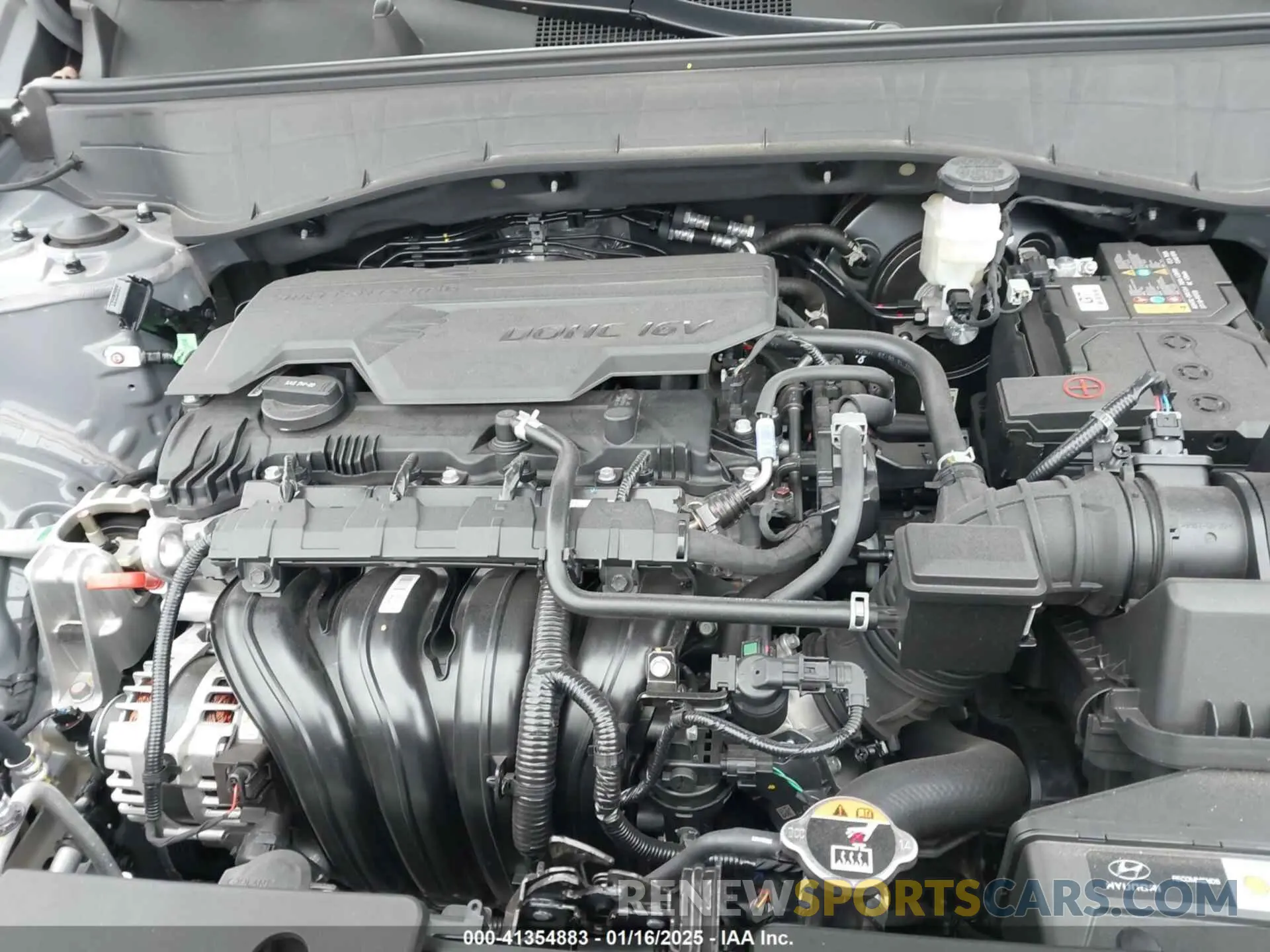 10 fotografías del automóvil dañado KM8HBCAB4RU104684 HYUNDAI KONA 2024
