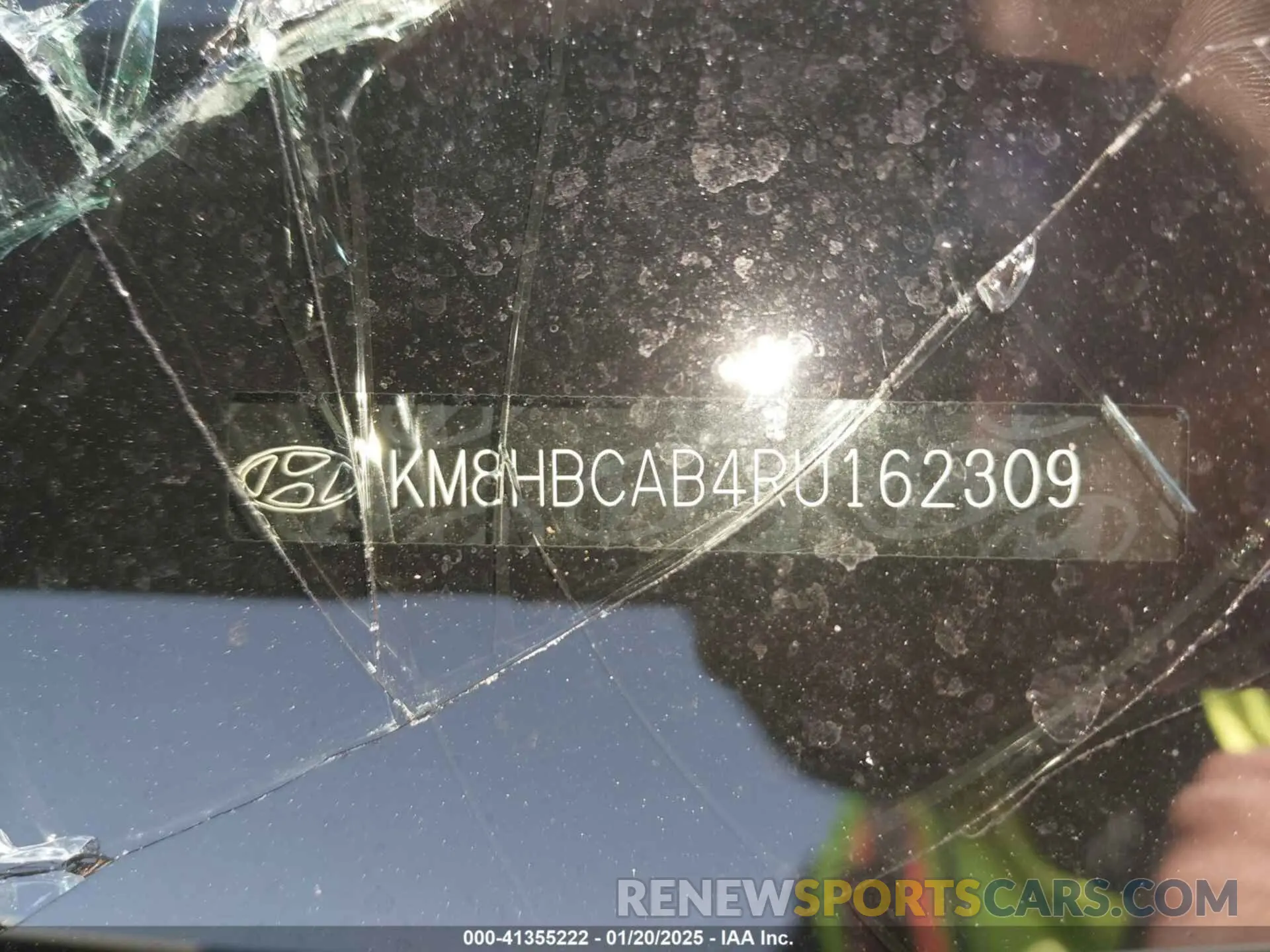 9 fotografías del automóvil dañado KM8HBCAB4RU162309 HYUNDAI KONA 2024