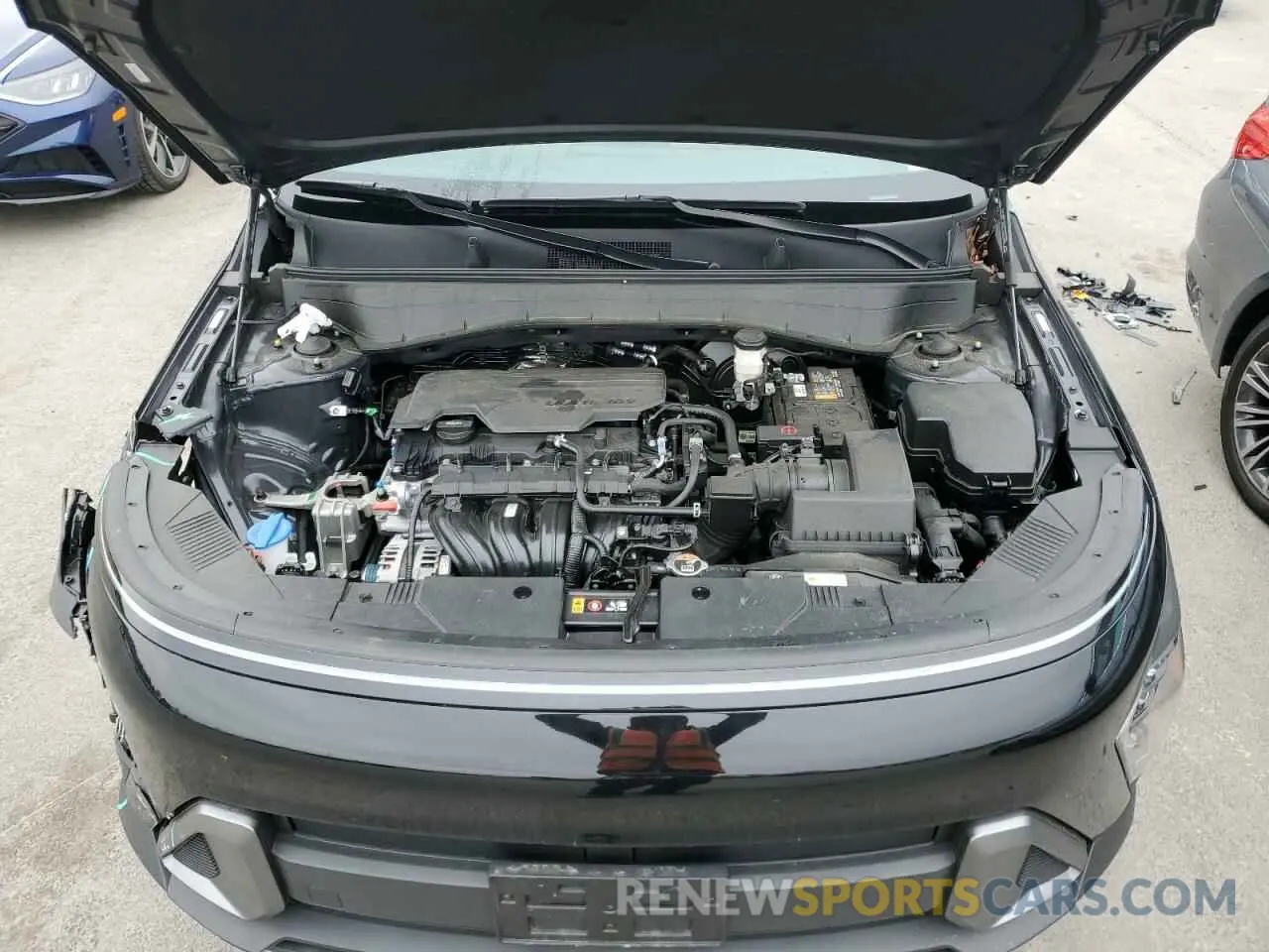 11 fotografías del automóvil dañado KM8HBCAB5RU051431 HYUNDAI KONA 2024