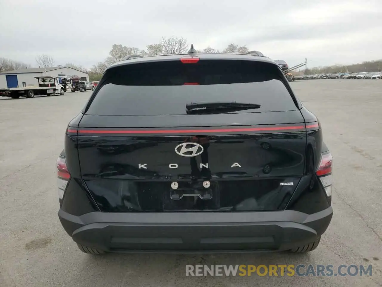 6 fotografías del automóvil dañado KM8HBCAB5RU051431 HYUNDAI KONA 2024