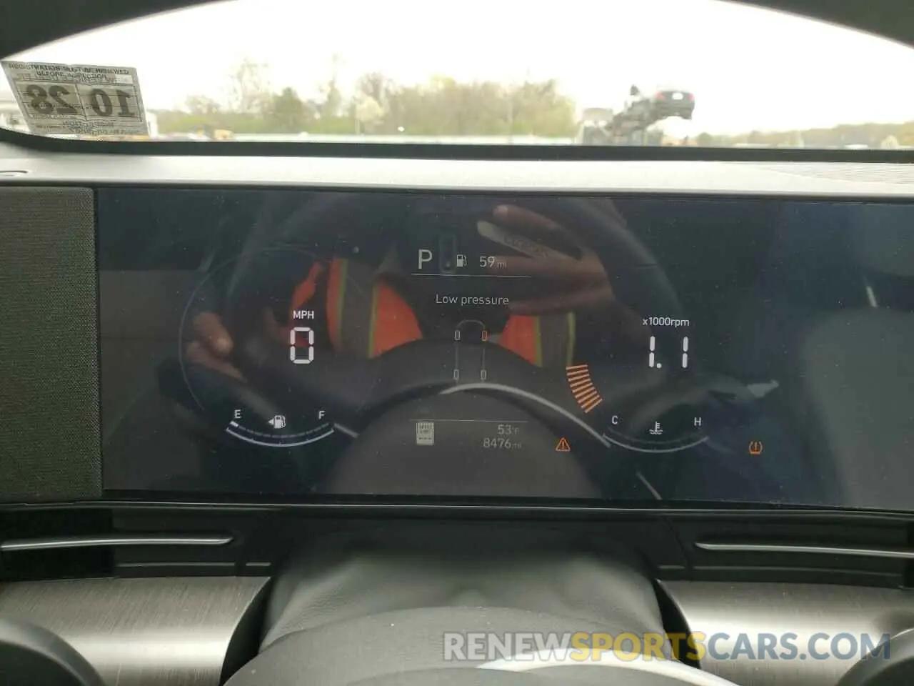 9 fotografías del automóvil dañado KM8HBCAB5RU051431 HYUNDAI KONA 2024