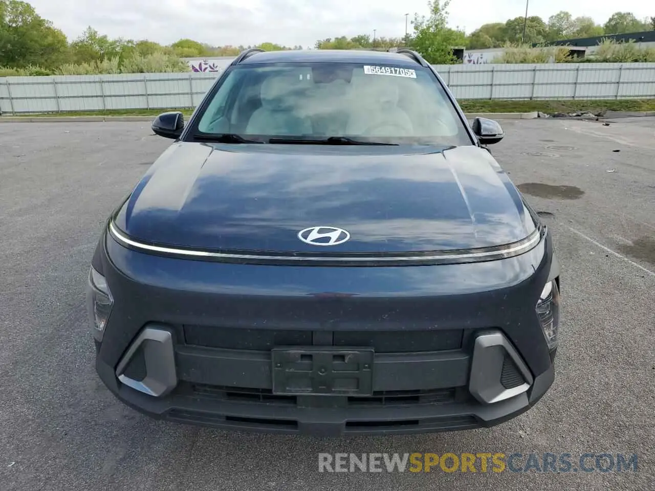5 fotografías del automóvil dañado KM8HBCAB5RU165669 HYUNDAI KONA 2024