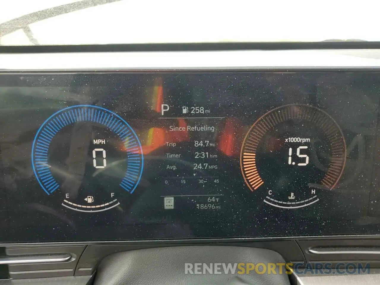 9 fotografías del automóvil dañado KM8HBCAB5RU165669 HYUNDAI KONA 2024