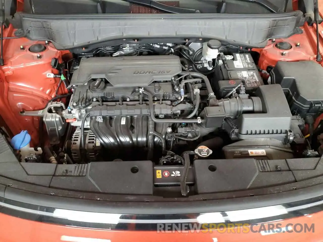 12 fotografías del automóvil dañado KM8HBCAB5RU172542 HYUNDAI KONA 2024