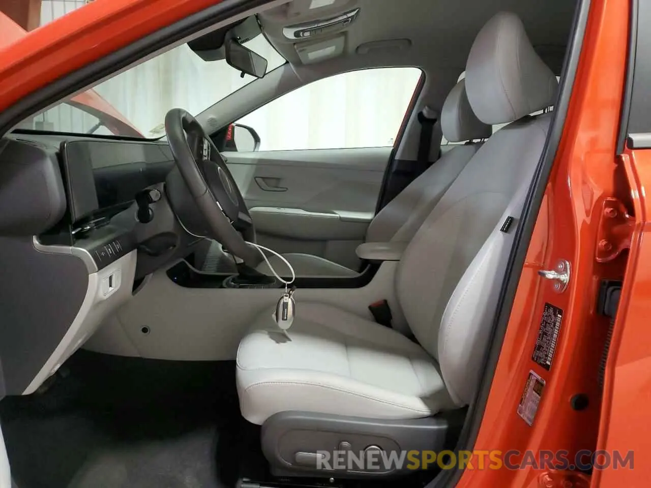 7 fotografías del automóvil dañado KM8HBCAB5RU172542 HYUNDAI KONA 2024