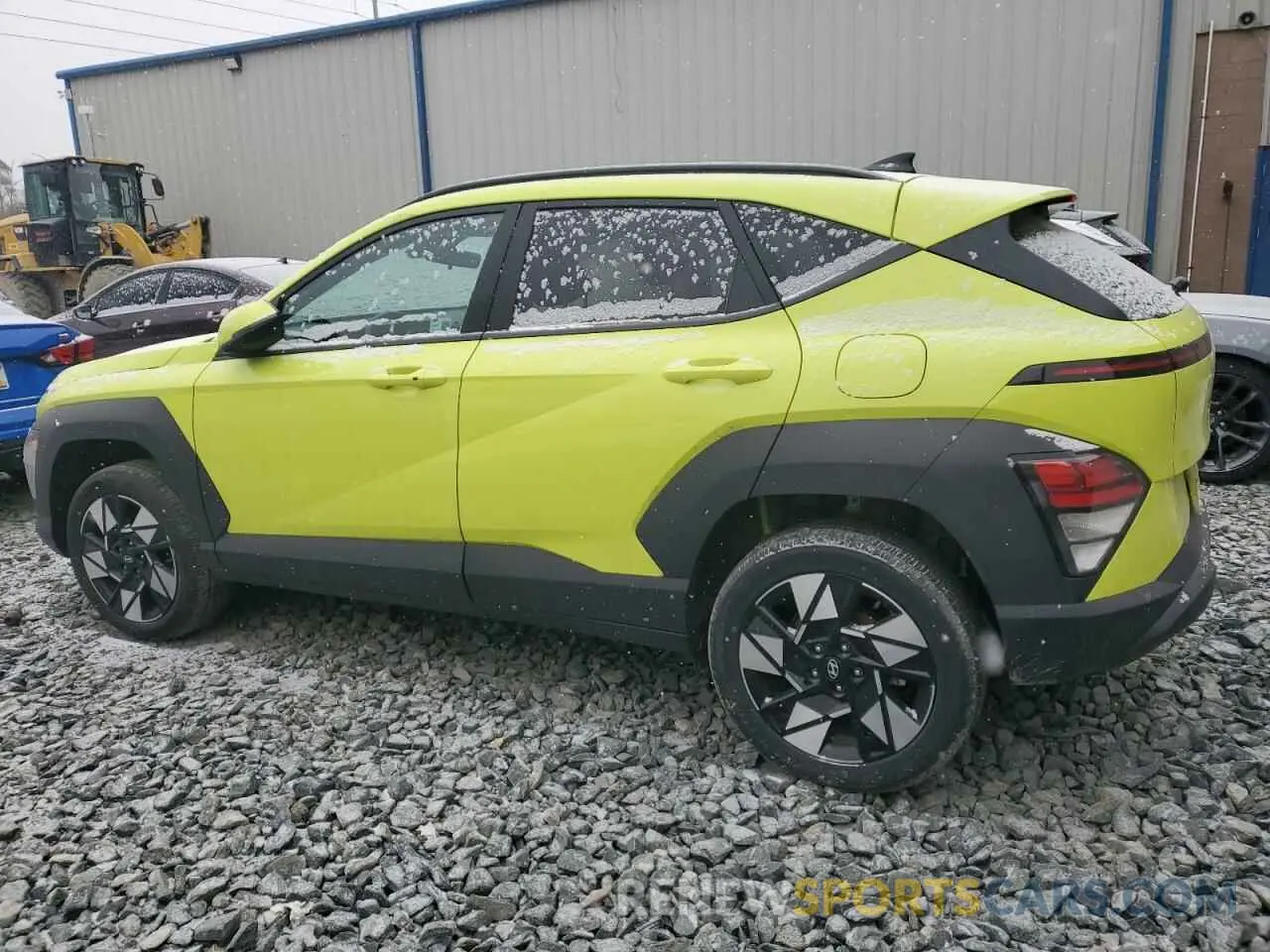 2 fotografías del automóvil dañado KM8HBCAB7RU078114 HYUNDAI KONA 2024
