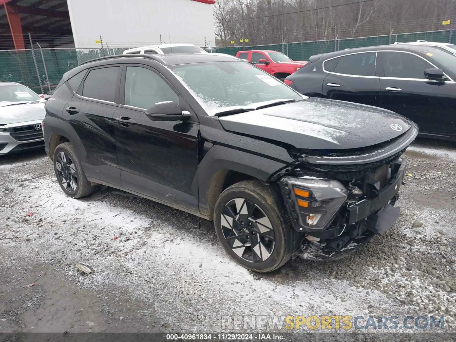 1 fotografías del automóvil dañado KM8HBCAB8RU085752 HYUNDAI KONA 2024