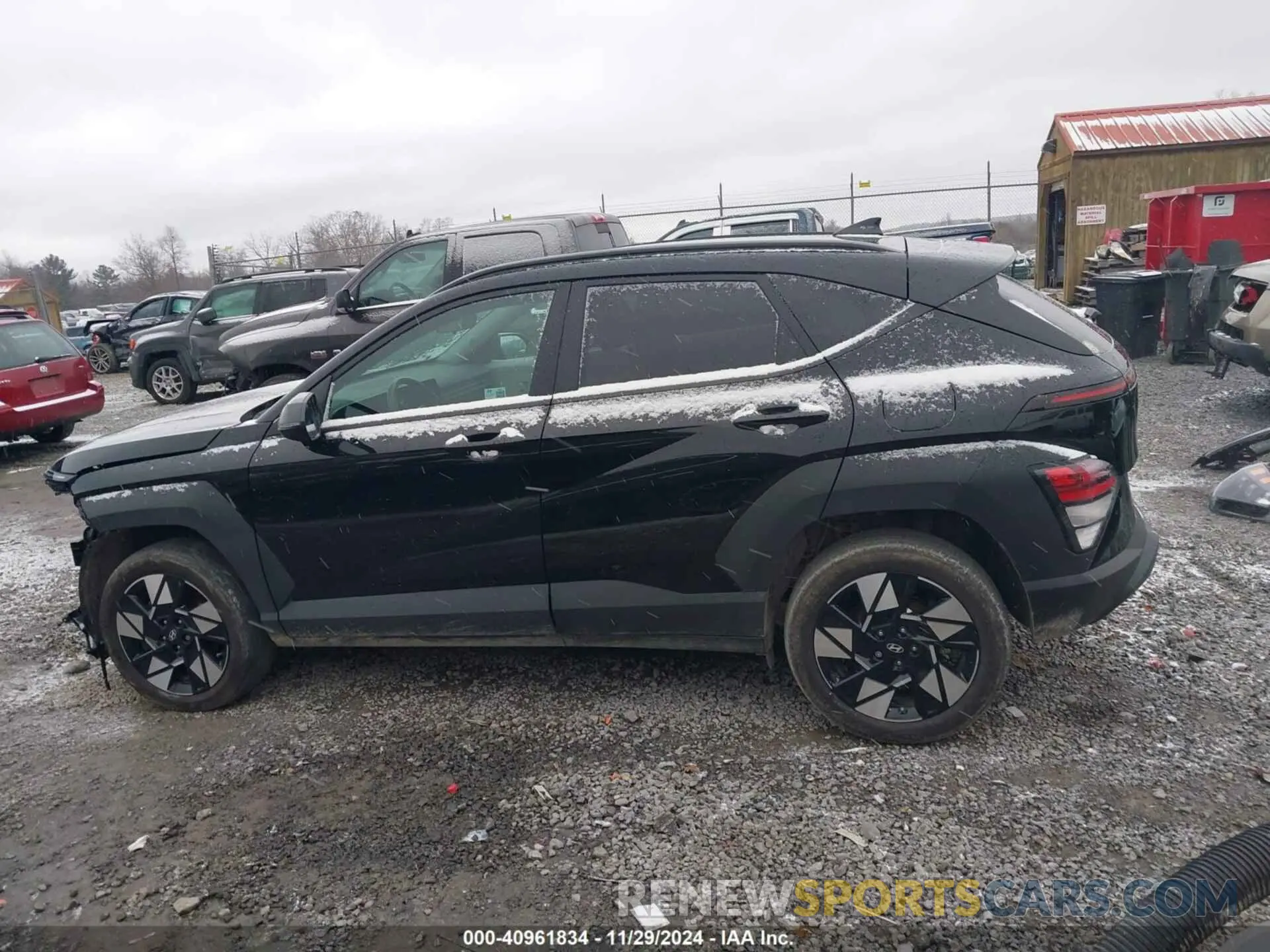 15 fotografías del automóvil dañado KM8HBCAB8RU085752 HYUNDAI KONA 2024
