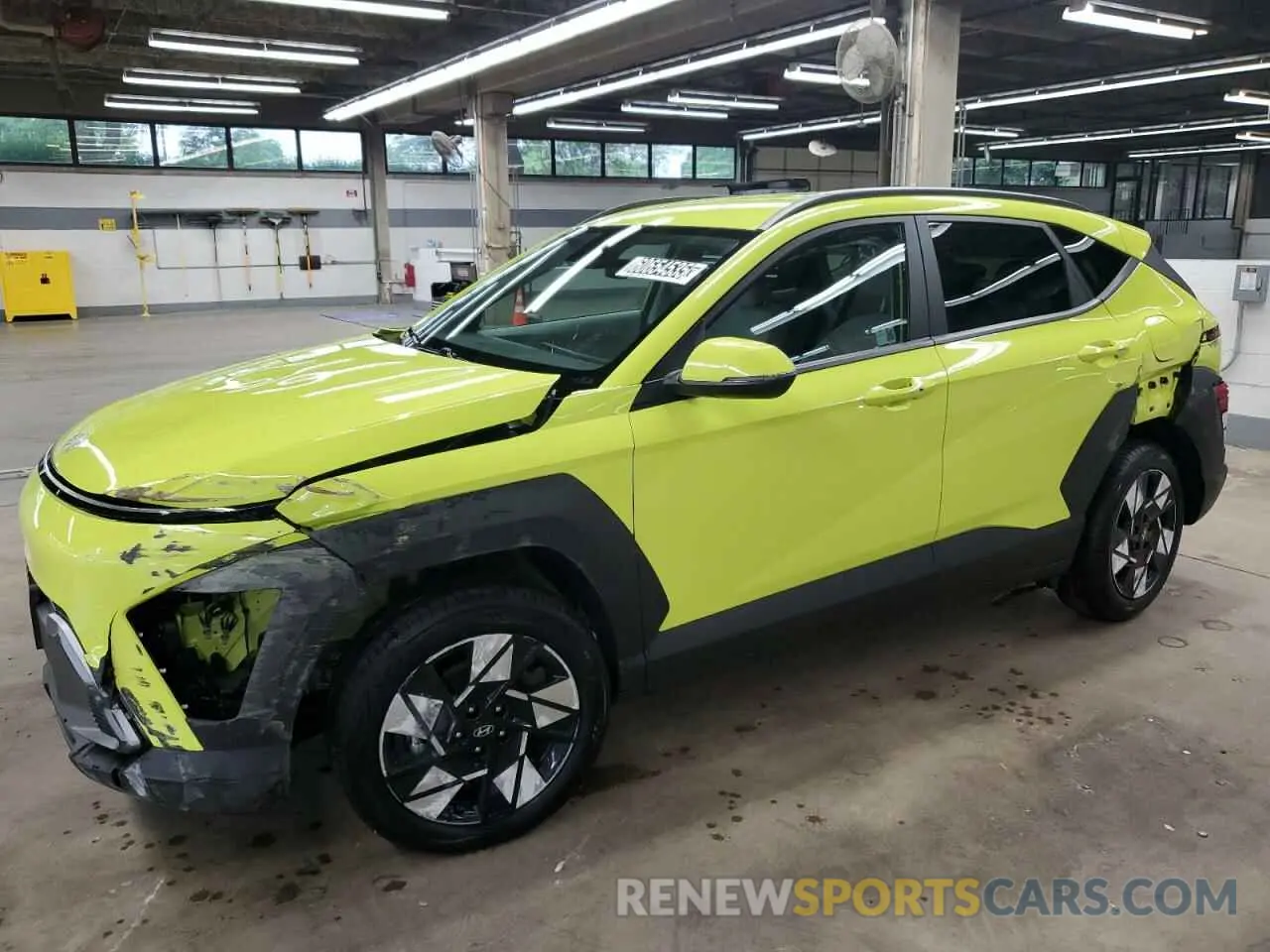 1 fotografías del automóvil dañado KM8HBCAB8RU127305 HYUNDAI KONA 2024
