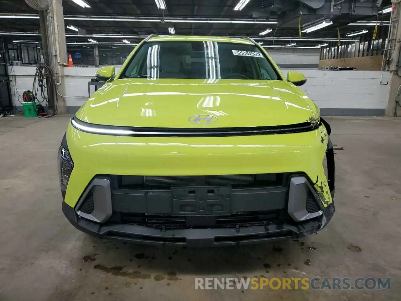 5 fotografías del automóvil dañado KM8HBCAB8RU127305 HYUNDAI KONA 2024