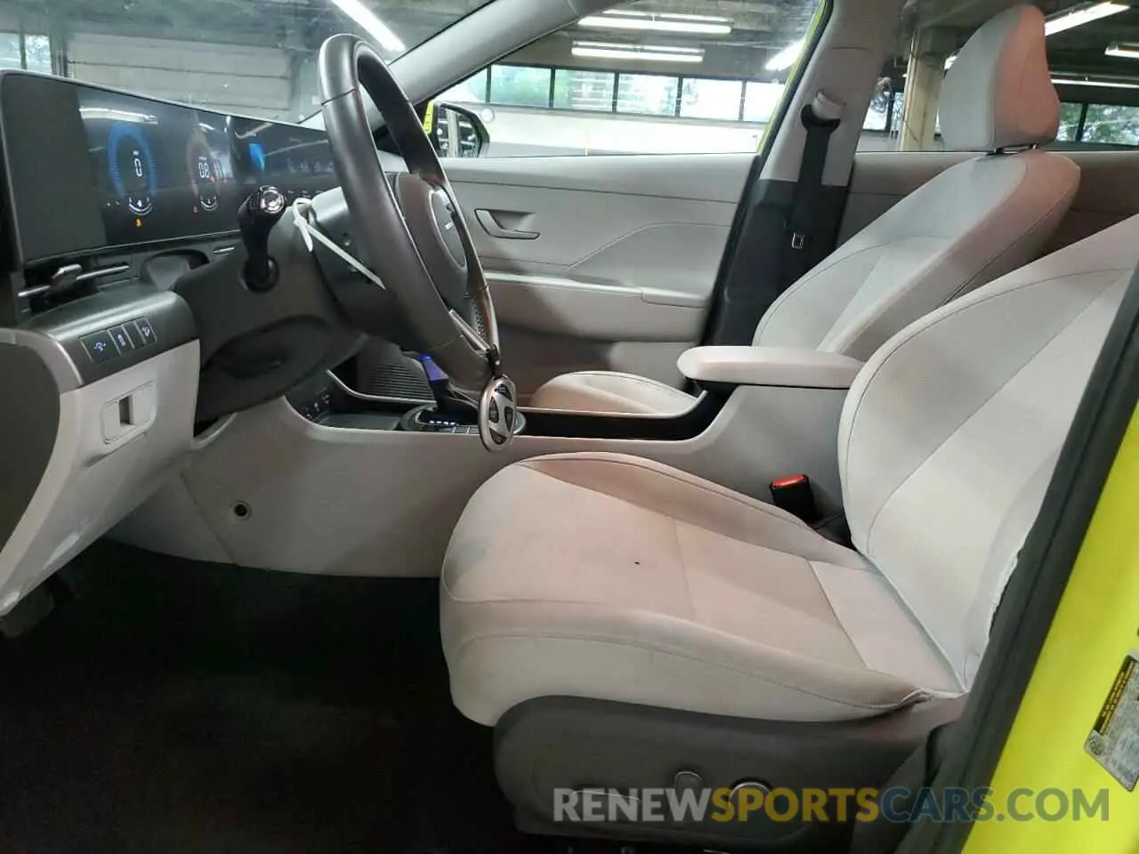 7 fotografías del automóvil dañado KM8HBCAB8RU127305 HYUNDAI KONA 2024