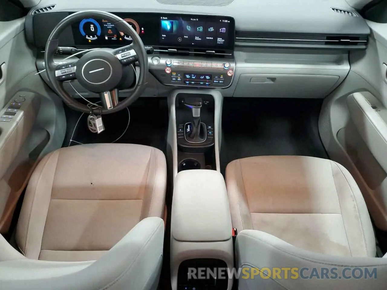 8 fotografías del automóvil dañado KM8HBCAB8RU127305 HYUNDAI KONA 2024