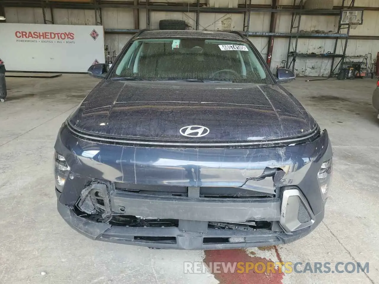 5 fotografías del automóvil dañado KM8HBCAB9RU147868 HYUNDAI KONA 2024