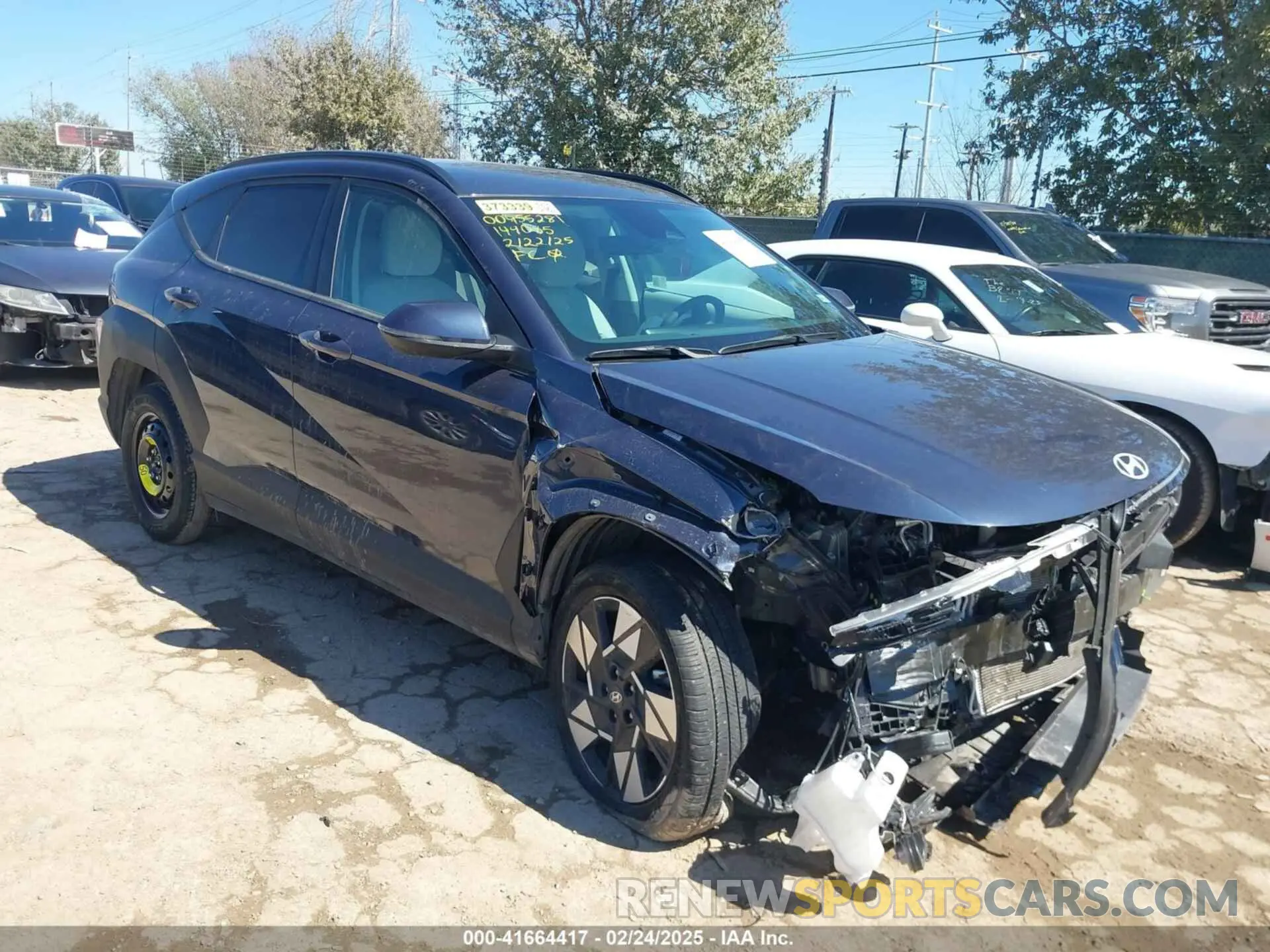 1 fotografías del automóvil dañado KM8HBCAB9RU149085 HYUNDAI KONA 2024