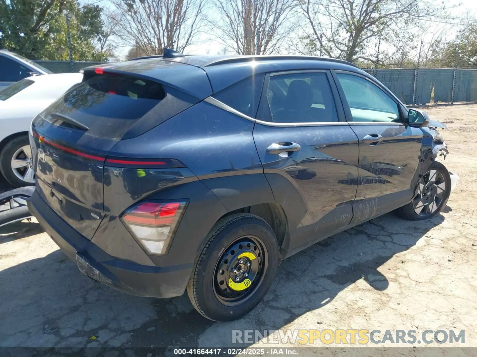 4 fotografías del automóvil dañado KM8HBCAB9RU149085 HYUNDAI KONA 2024