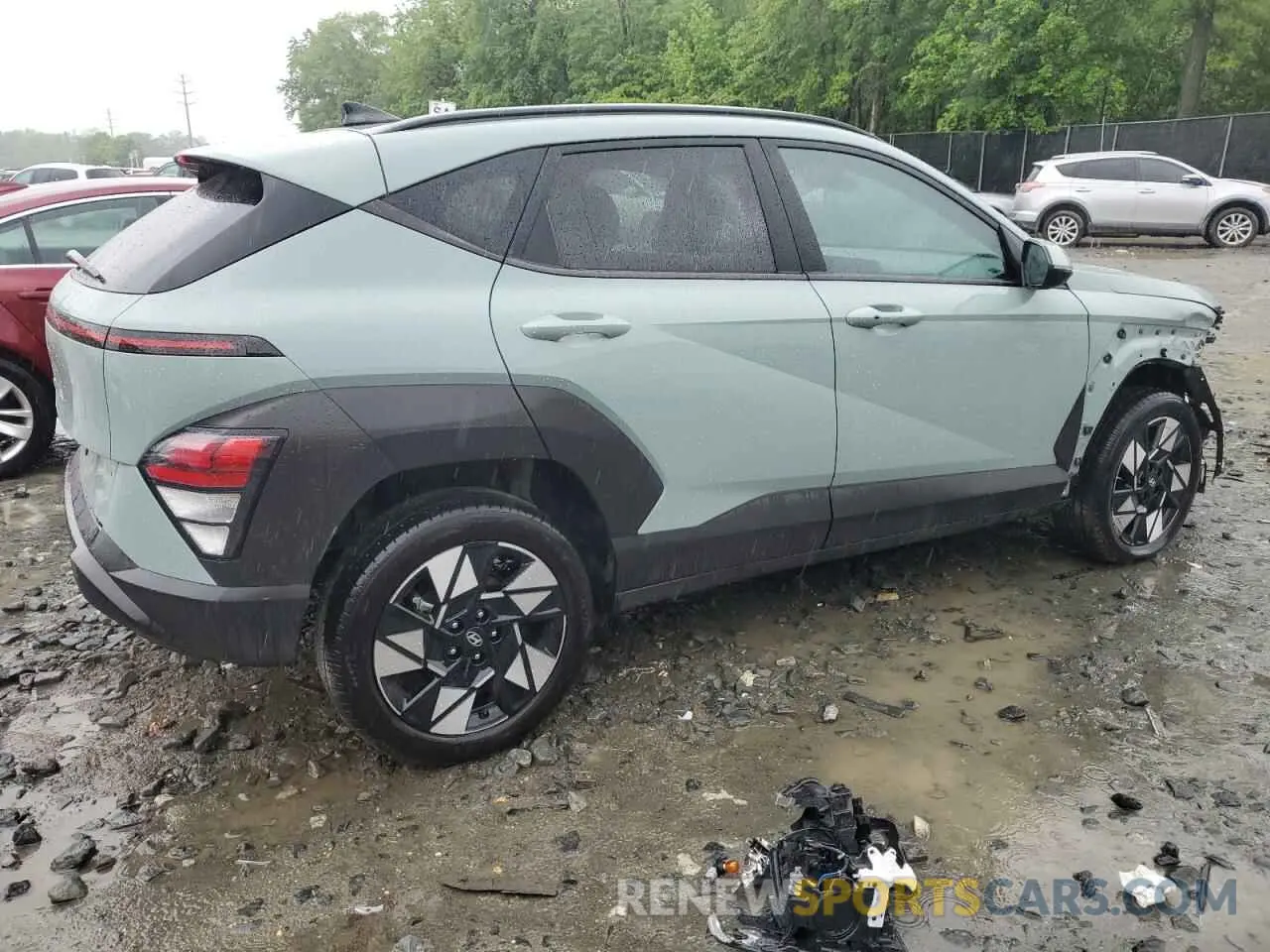 3 fotografías del automóvil dañado KM8HBCABXRU071075 HYUNDAI KONA 2024