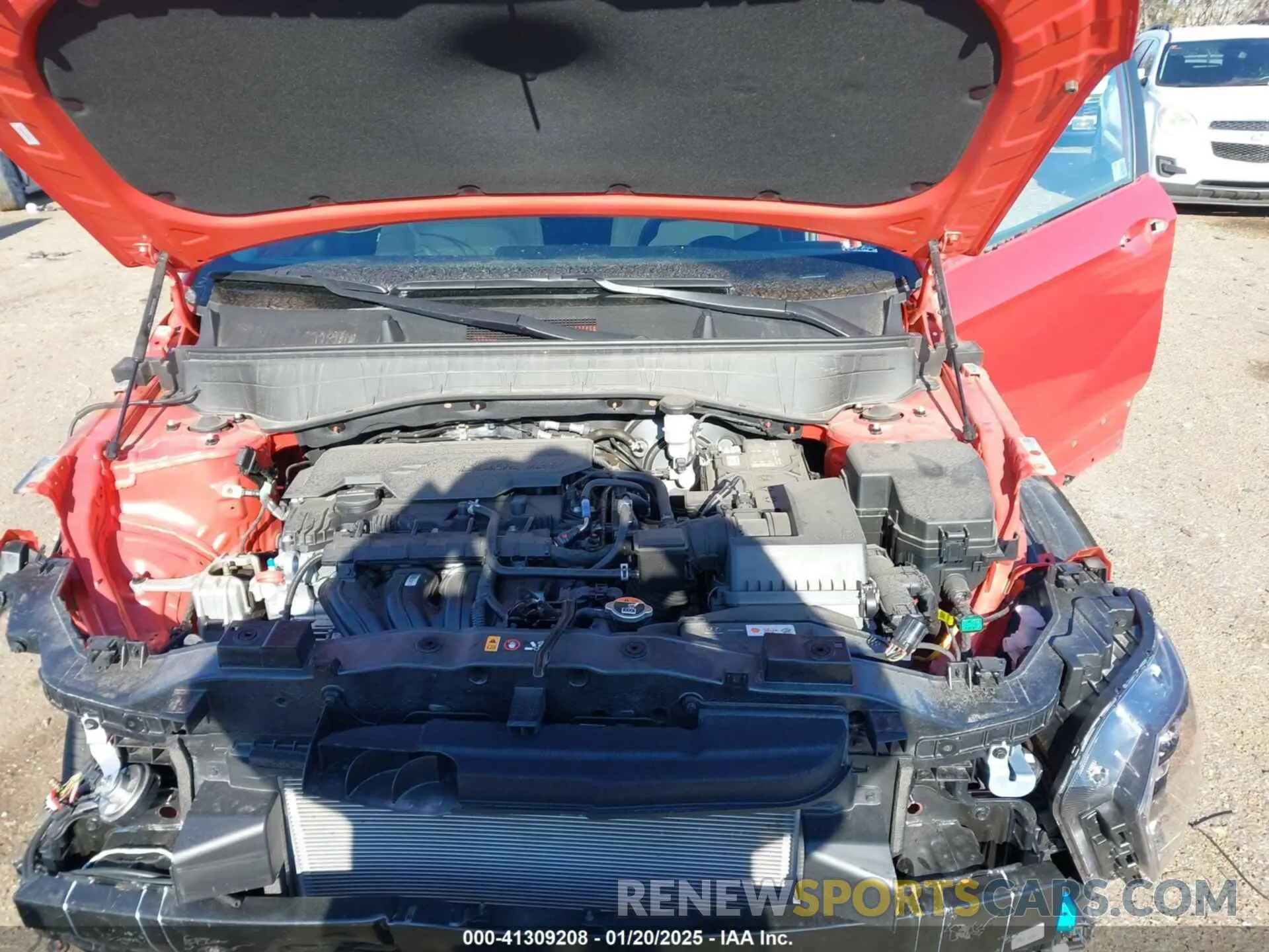 10 fotografías del automóvil dañado KM8HBCABXRU096414 HYUNDAI KONA 2024