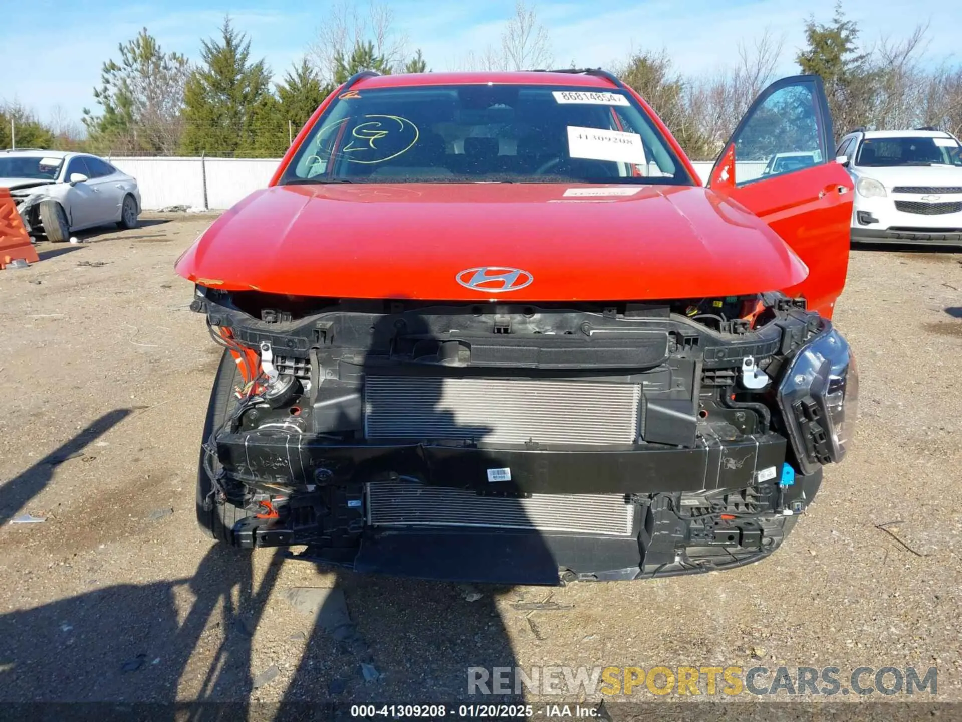 6 fotografías del automóvil dañado KM8HBCABXRU096414 HYUNDAI KONA 2024