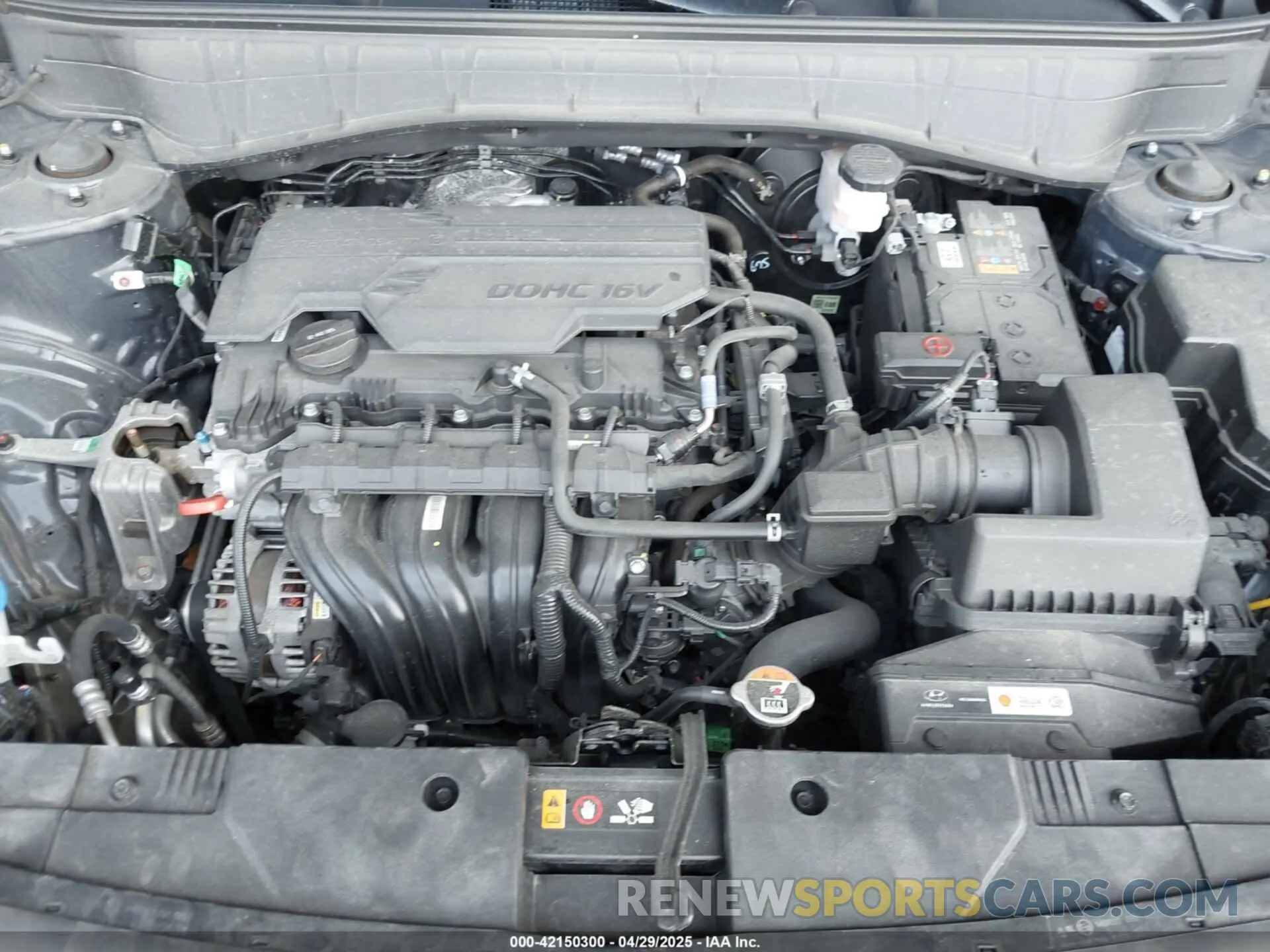 10 fotografías del automóvil dañado KM8HBCABXRU104933 HYUNDAI KONA 2024