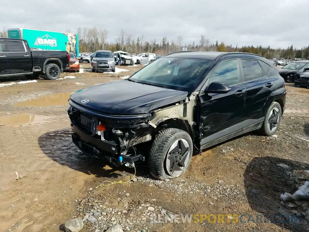 1 fotografías del automóvil dañado KM8HC3A60RU004422 HYUNDAI KONA 2024