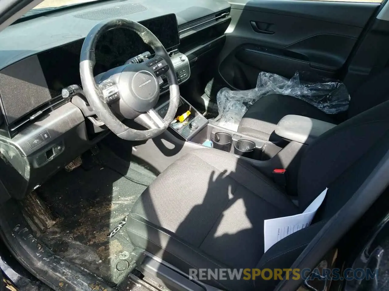 7 fotografías del automóvil dañado KM8HC3A60RU004422 HYUNDAI KONA 2024