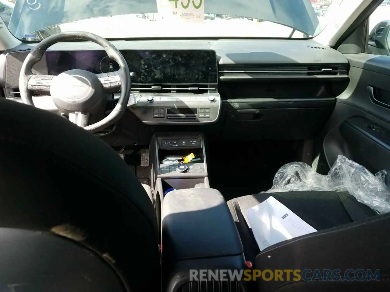 8 fotografías del automóvil dañado KM8HC3A60RU004422 HYUNDAI KONA 2024