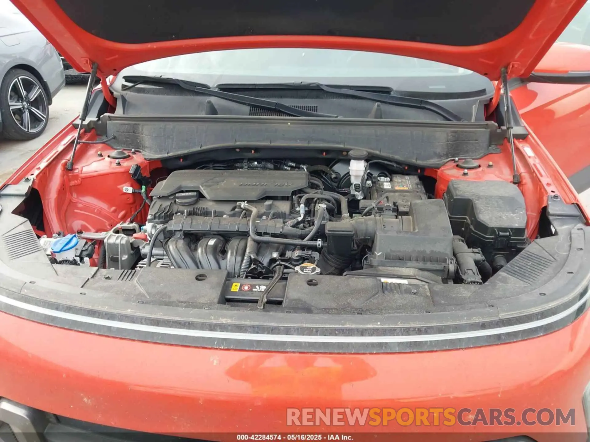 10 fotografías del automóvil dañado KM8HC3AB1RU088148 HYUNDAI KONA 2024